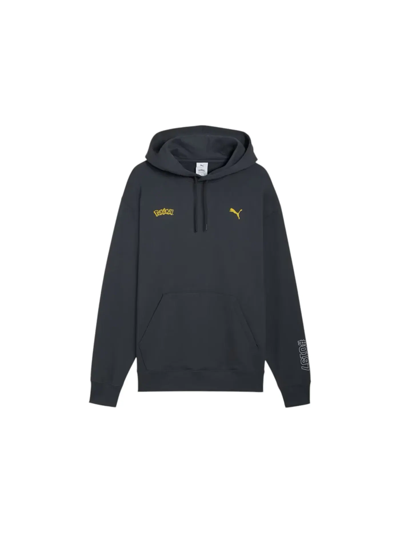 Мужской худи с принтом Puma x Pokemon Relaxed Graphic Hoodie Puma — изображение 1 из 2, серый