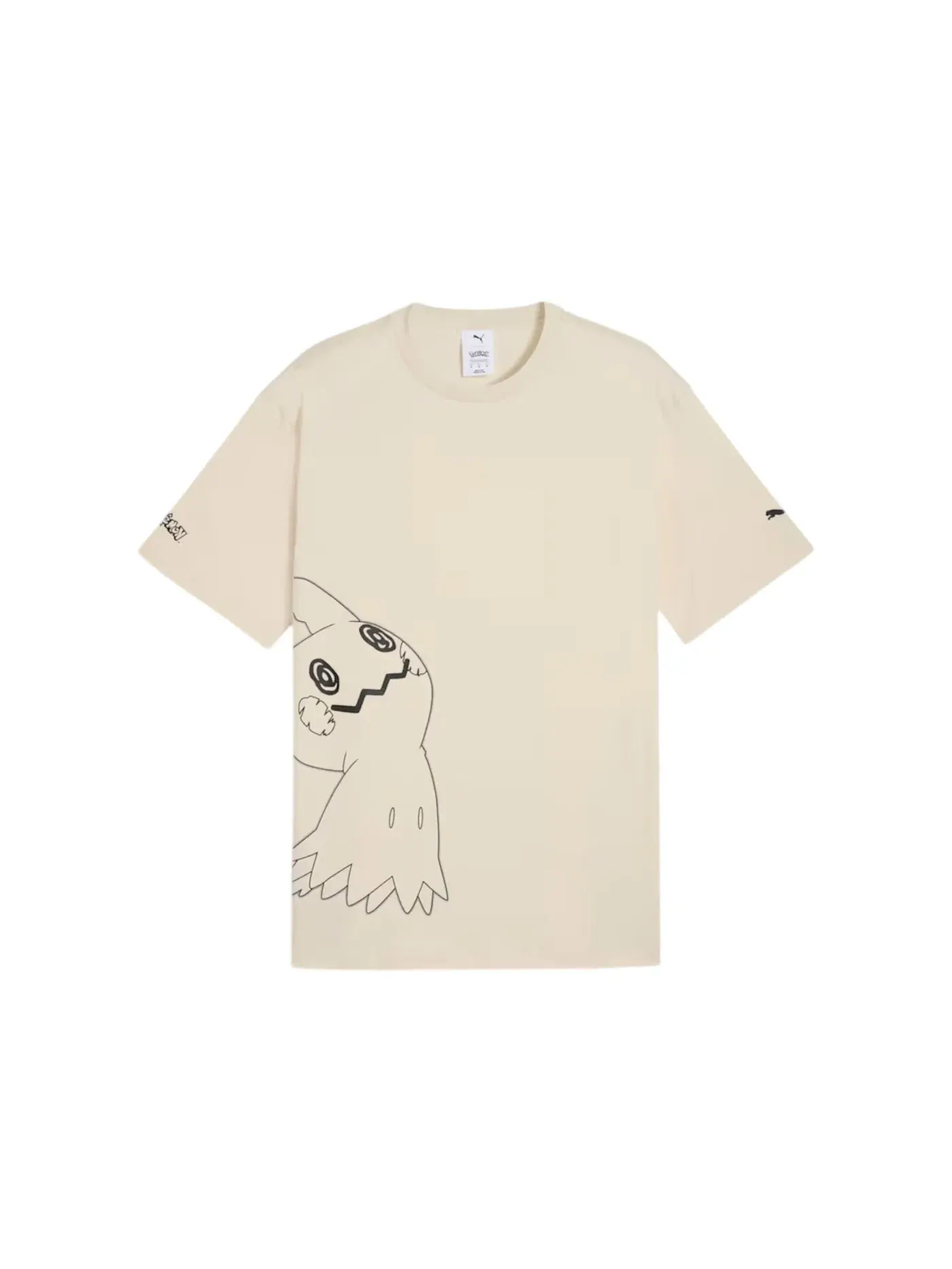 Мужская футболка с принтом Puma x Pokemon Relaxed Graphic Tee Puma — изображение 1 из 2, снежный белый