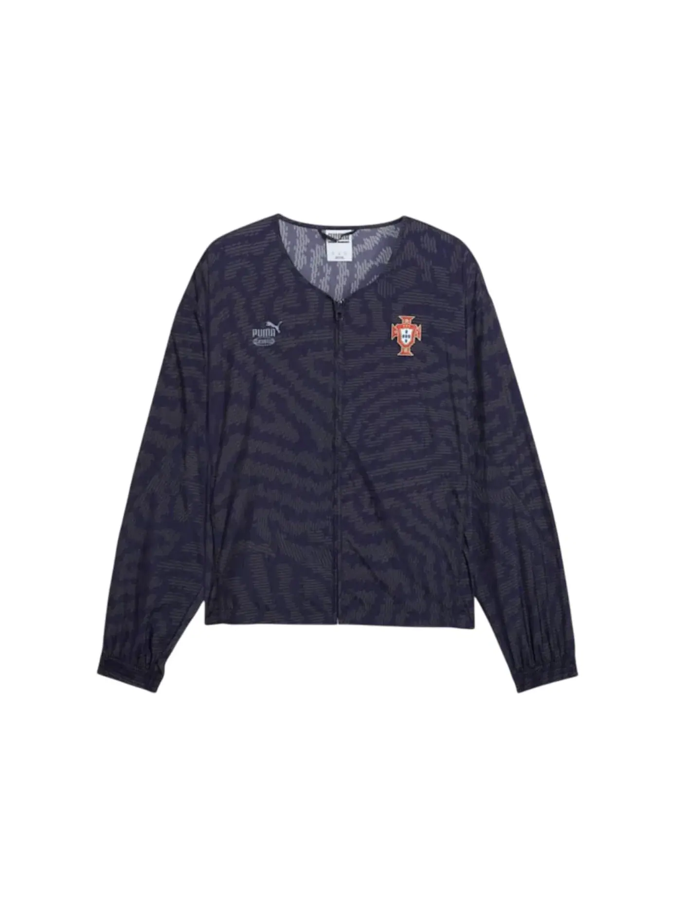 Мужская куртка с принтом Puma x Portugal x Salehe Bembury King Track Jacket — изображение 1 из 2, сливовый