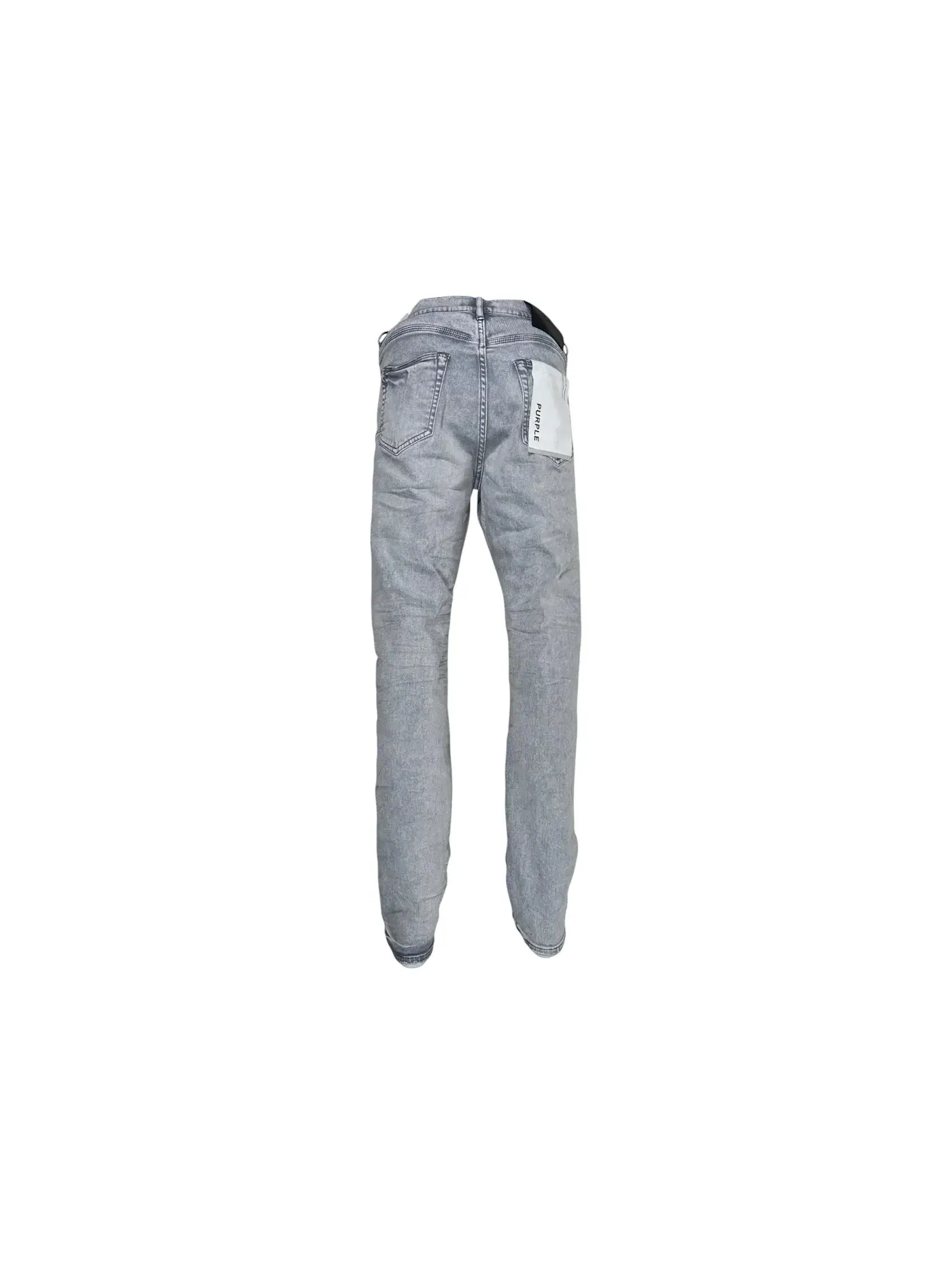 Мужские джинсы с заклепками Alloy Studs Purple Brand — изображение 2 из 2, серый