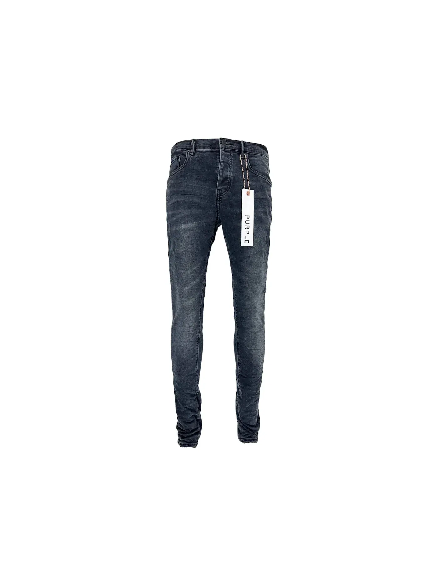 Мужские джинсы скинни Purple Brand Jeans — изображение 1 из 1, черный