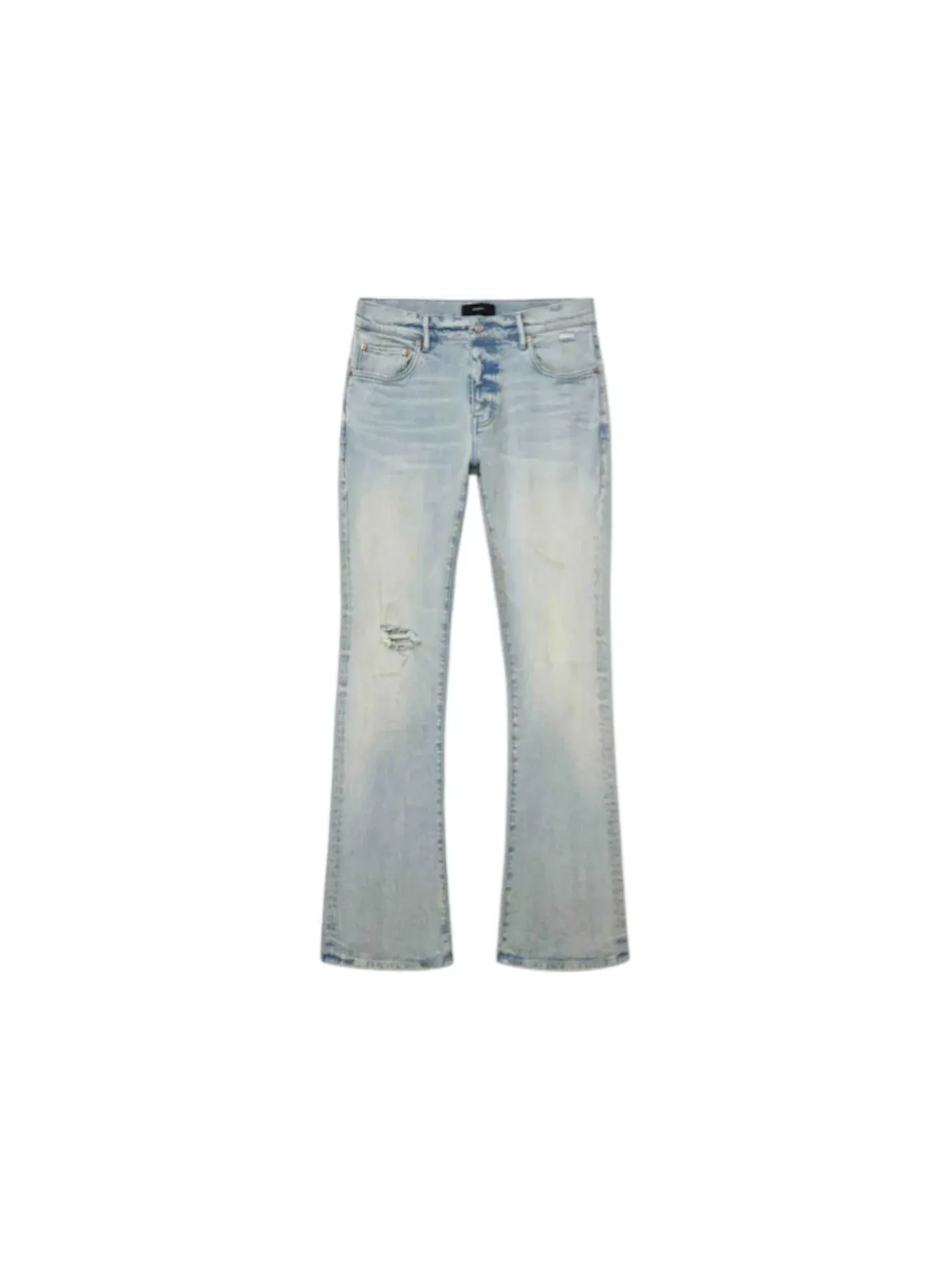 Мужские джинсы-клеш Purple Brand Jeans — изображение 1 из 1, синий