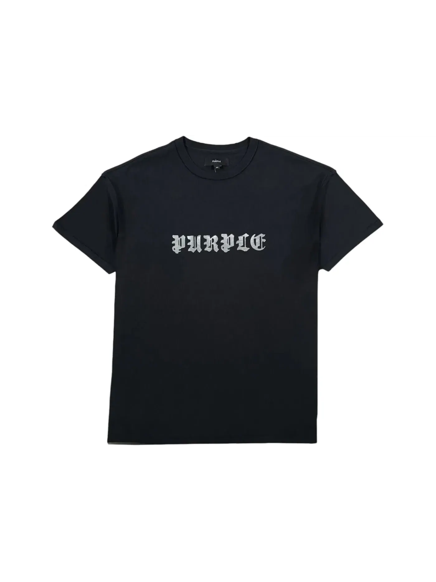 Мужская футболка с текстурой Purple Brand Tee — изображение 1 из 2, черный