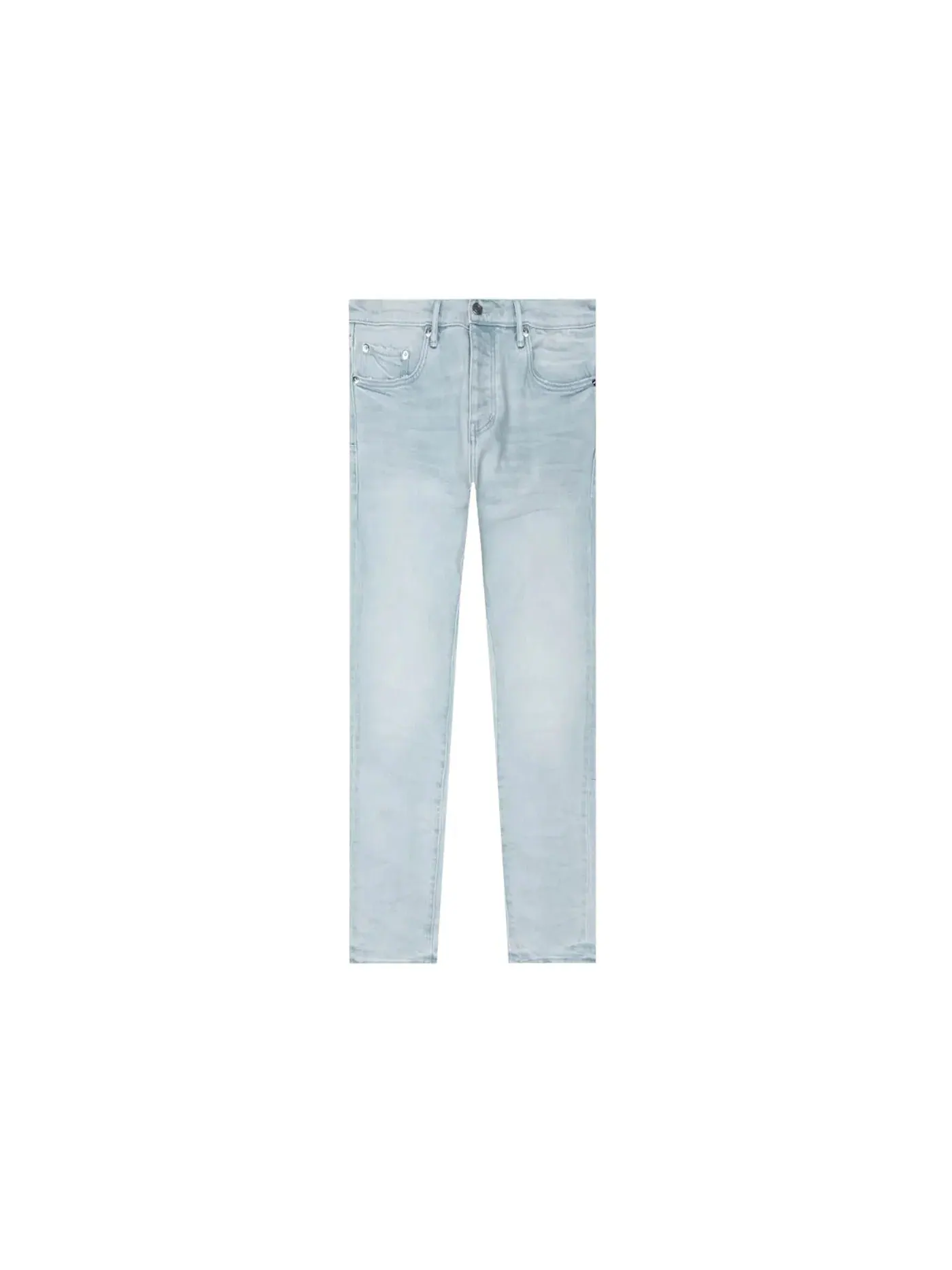 Мужские джинсы скинни Purple Brand Jean — изображение 1 из 1, светлый индиго
