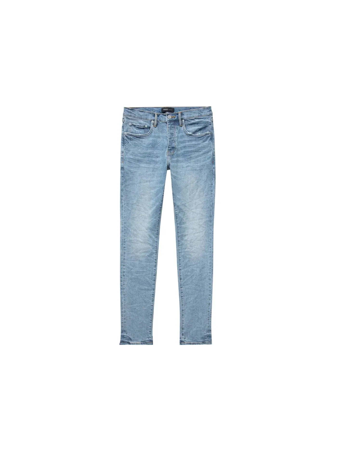 Мужские джинсы скинни Purple Brand Jeans — изображение 1 из 2, светлый индиго