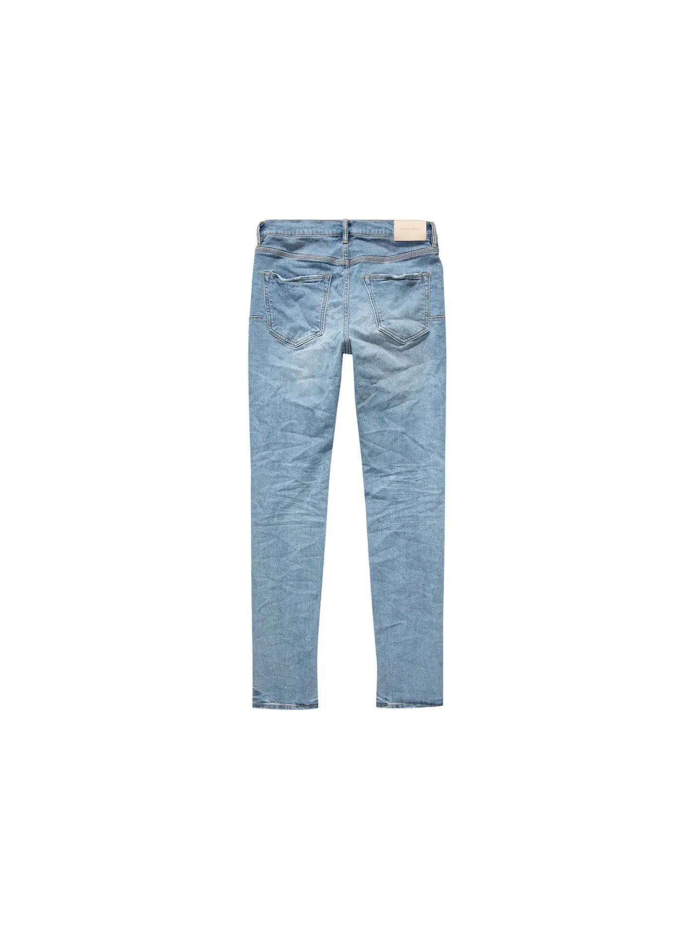 Мужские джинсы скинни Purple Brand Jeans — изображение 2 из 2, светлый индиго
