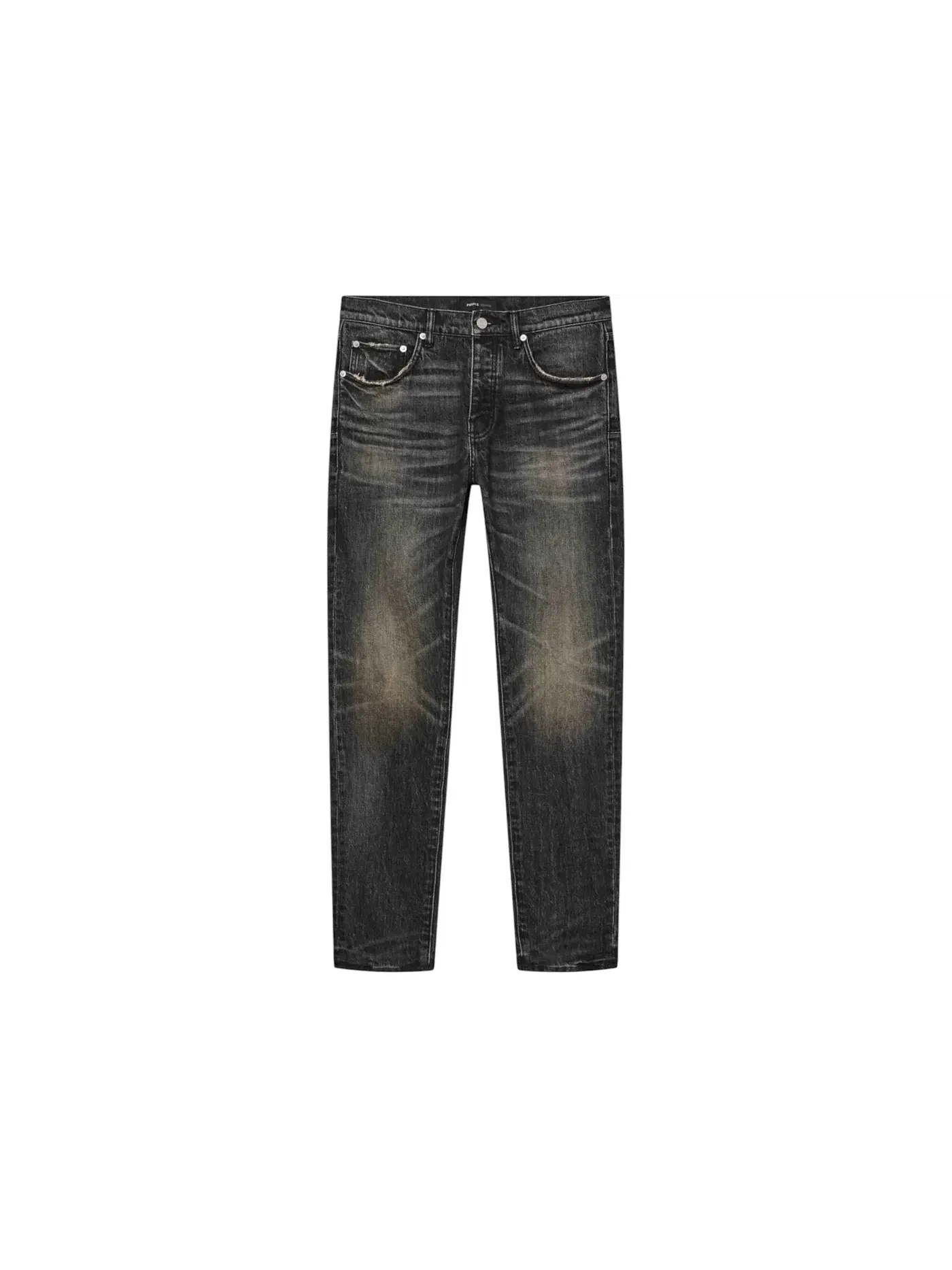 Мужские джинсы скинни Purple Brand Jean — изображение 1 из 1, черный