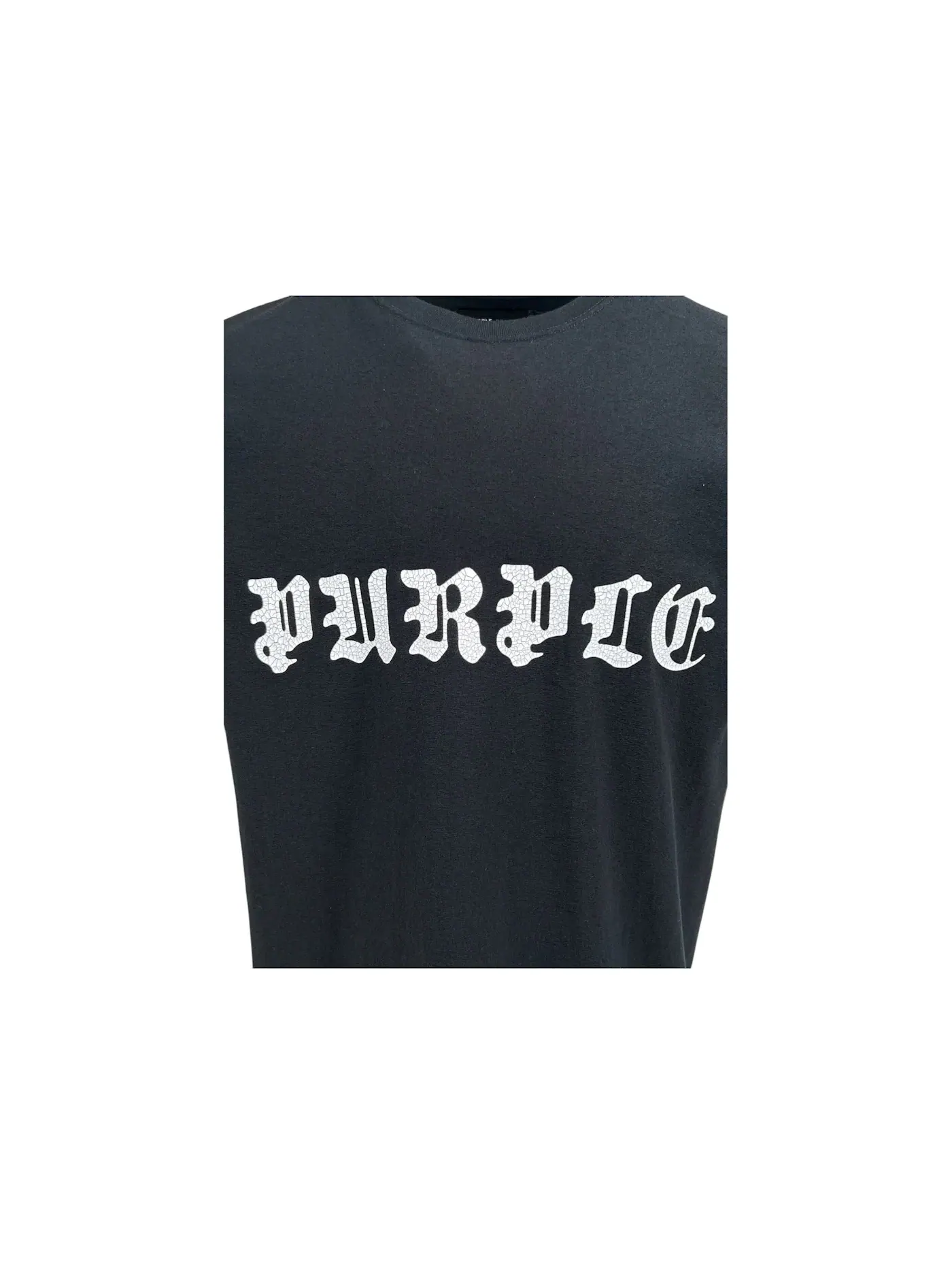 Мужская футболка с принтом Tee Purple Brand — изображение 3 из 3, черный