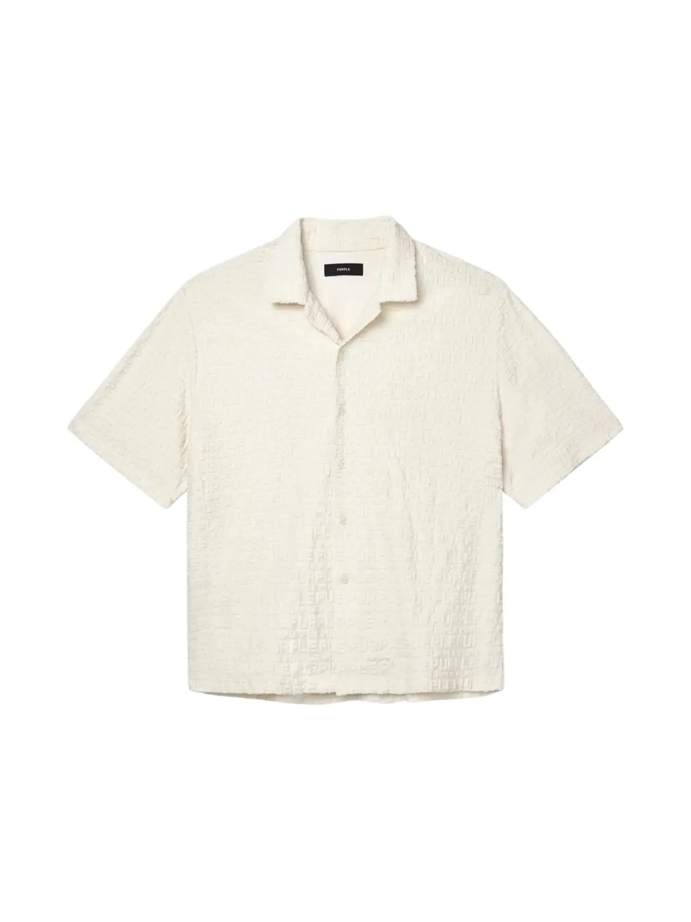 Мужская рубашка поло с воротником-стойкой Shirt Purple Brand — изображение 1 из 1, белый