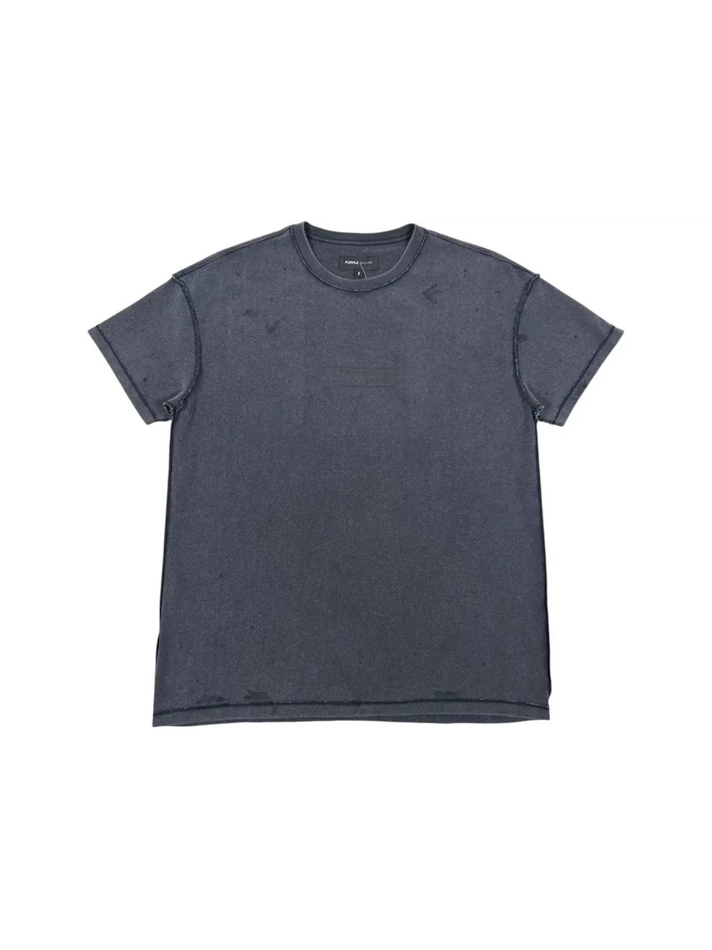 Мужская футболка с принтом Purple Brand Tee — изображение 1 из 3, черный