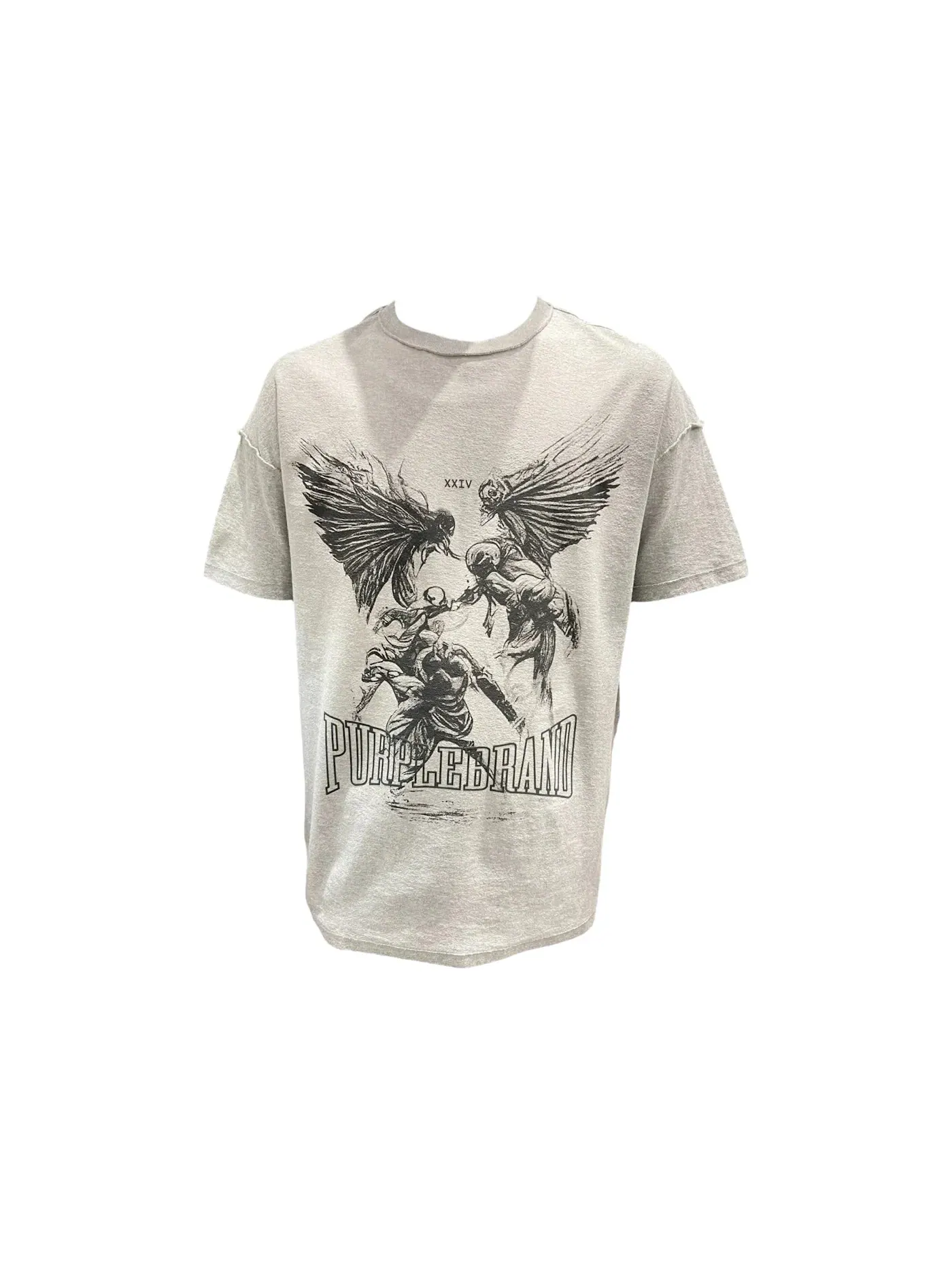 Мужская футболка с фактурной отделкой Tee Purple Brand — изображение 1 из 3, ландыш
