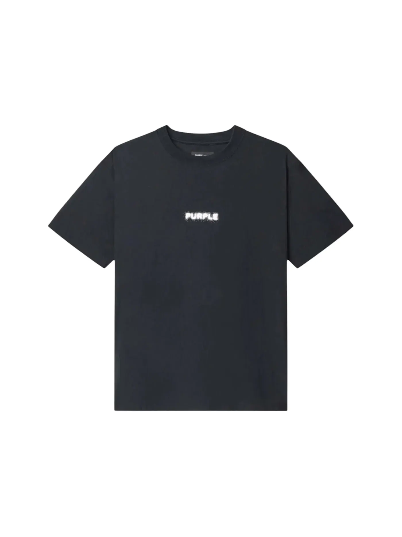 Мужская футболка с принтом Purple Brand Tee — изображение 1 из 1, черный