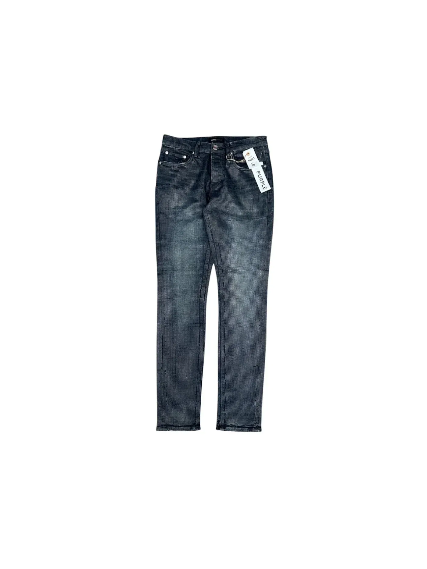 Мужские брюки с накладками Pant Purple Brand — изображение 1 из 2, темный индиго