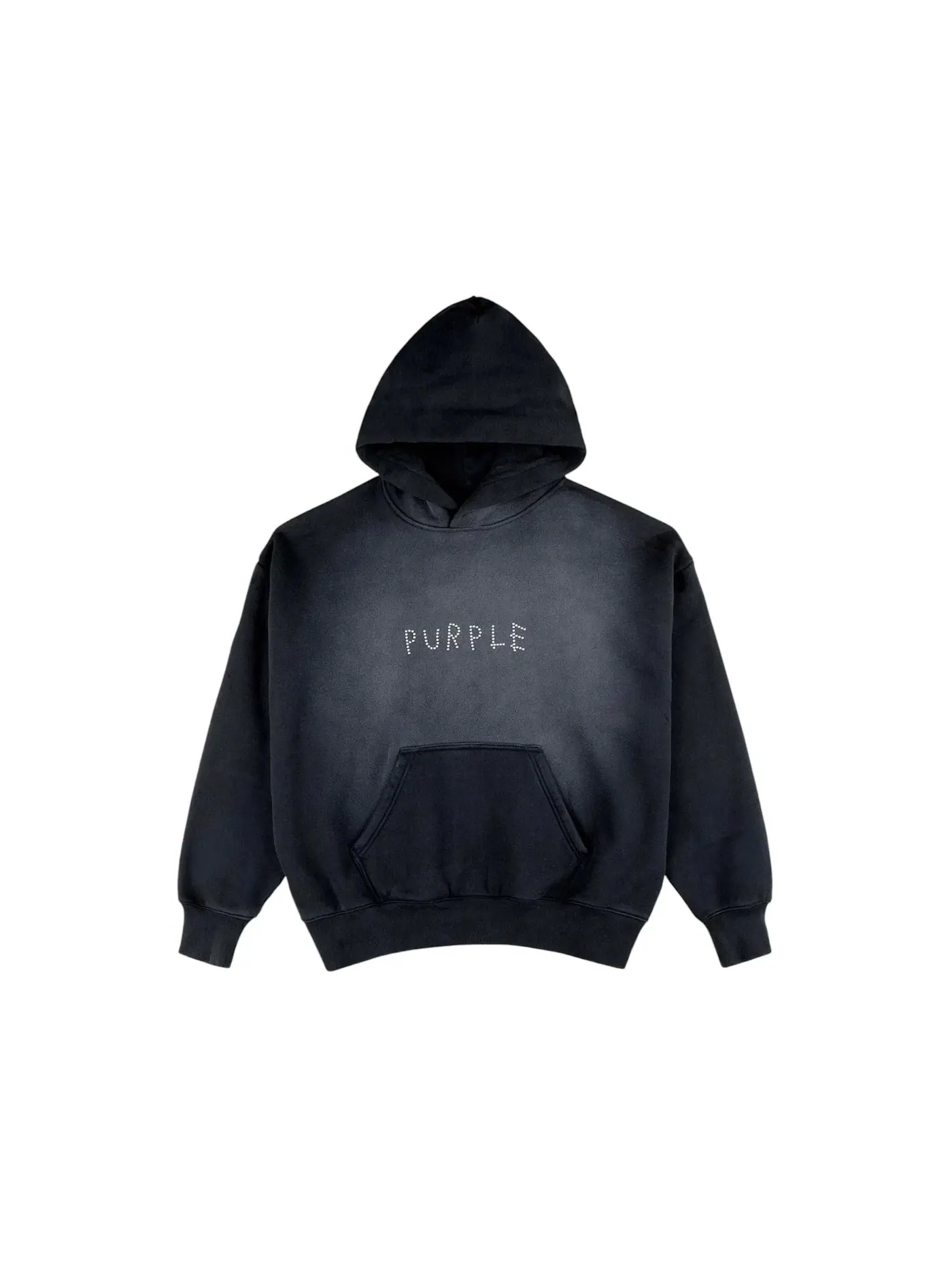 Мужской пуловер из флиса Typeout HWT Purple Brand — изображение 1 из 1, черный