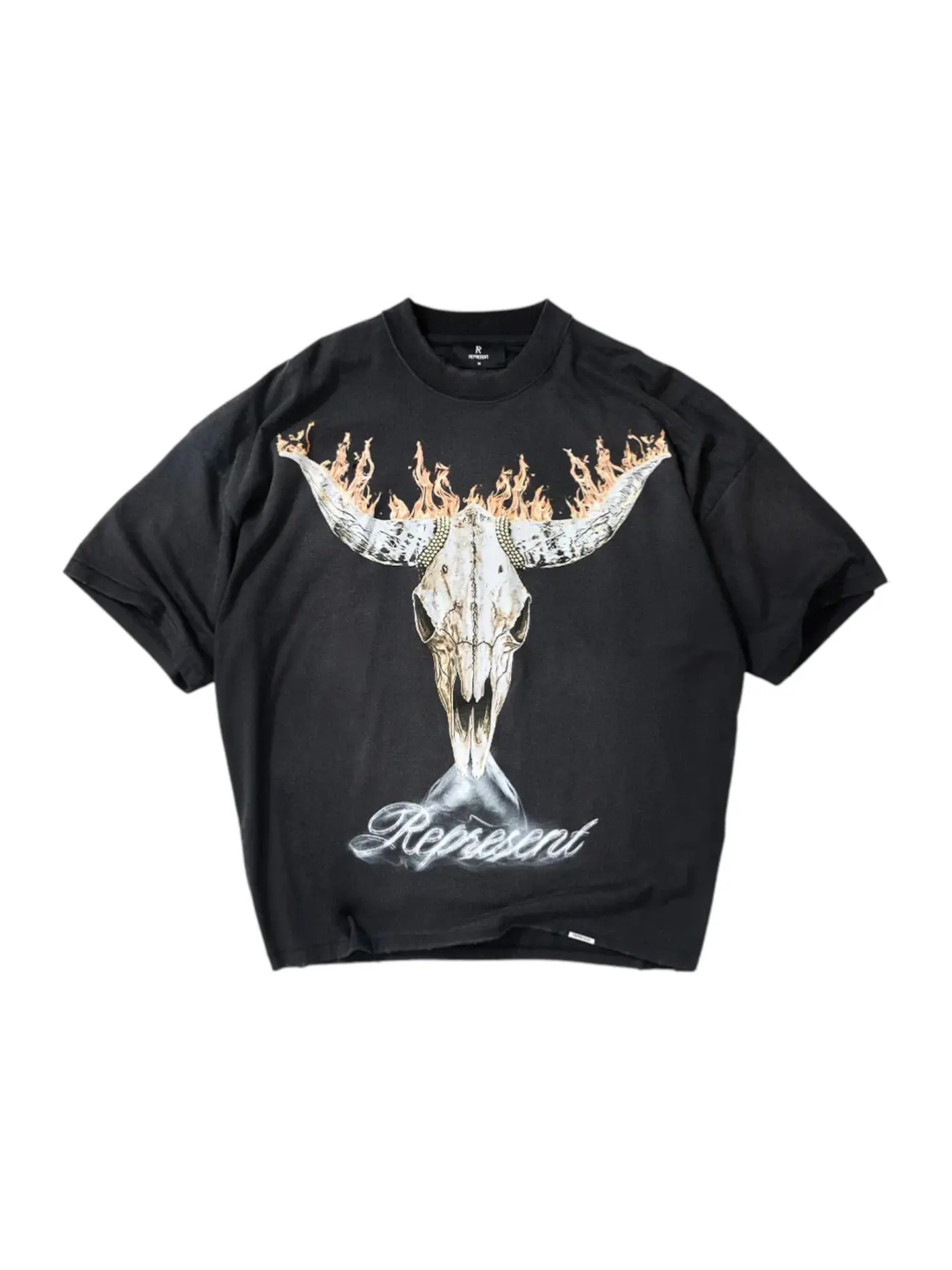 Мужская футболка с принтом Represent T-shirt — изображение 1 из 2, черный