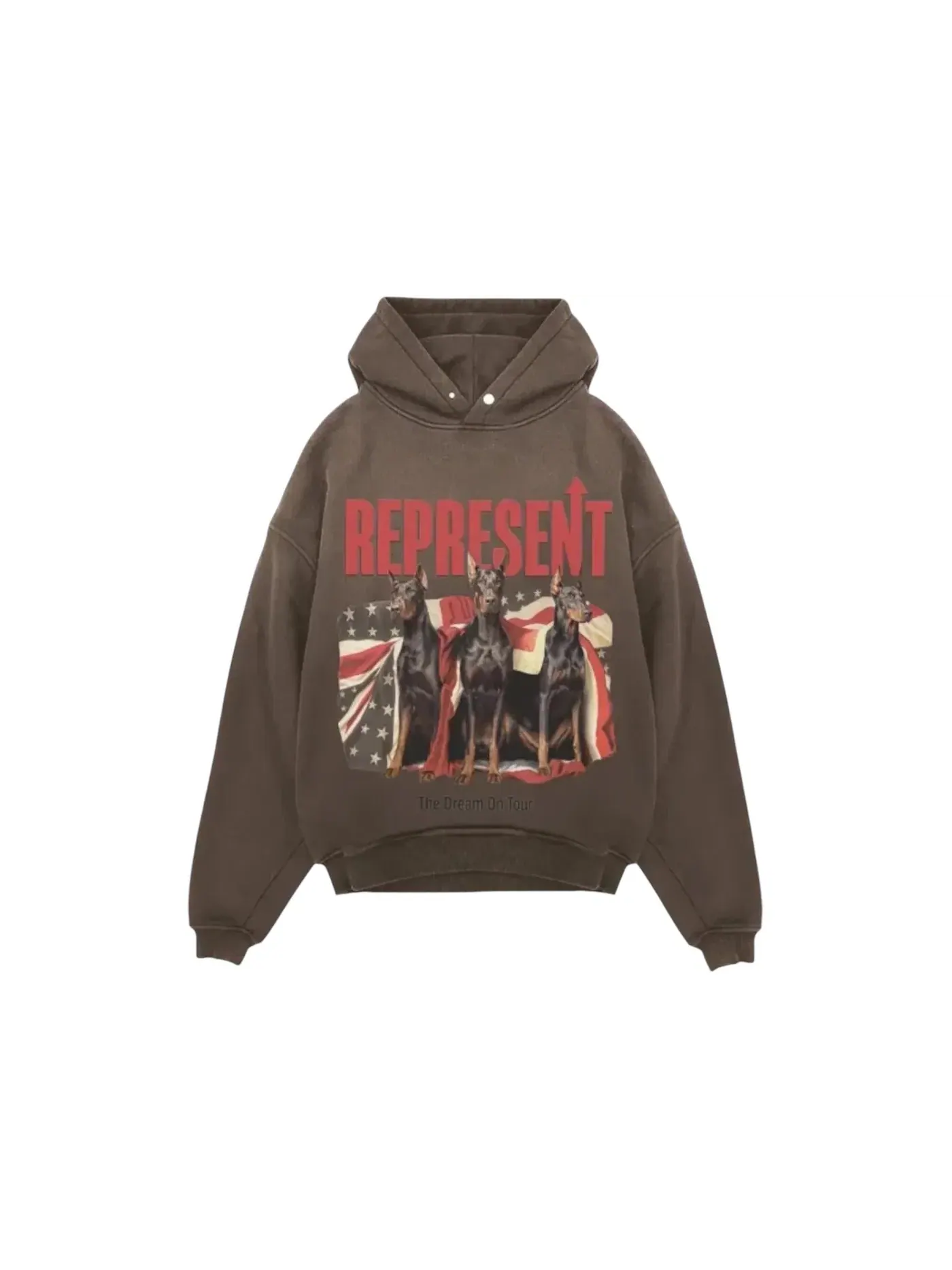 Мужской худи с принтом Represent Dream On Tour Hoodie