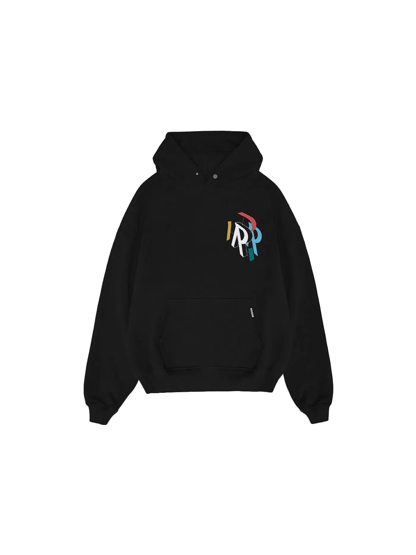 Мужской худи с принтом Represent Hoodie — изображение 1 из 2, черный