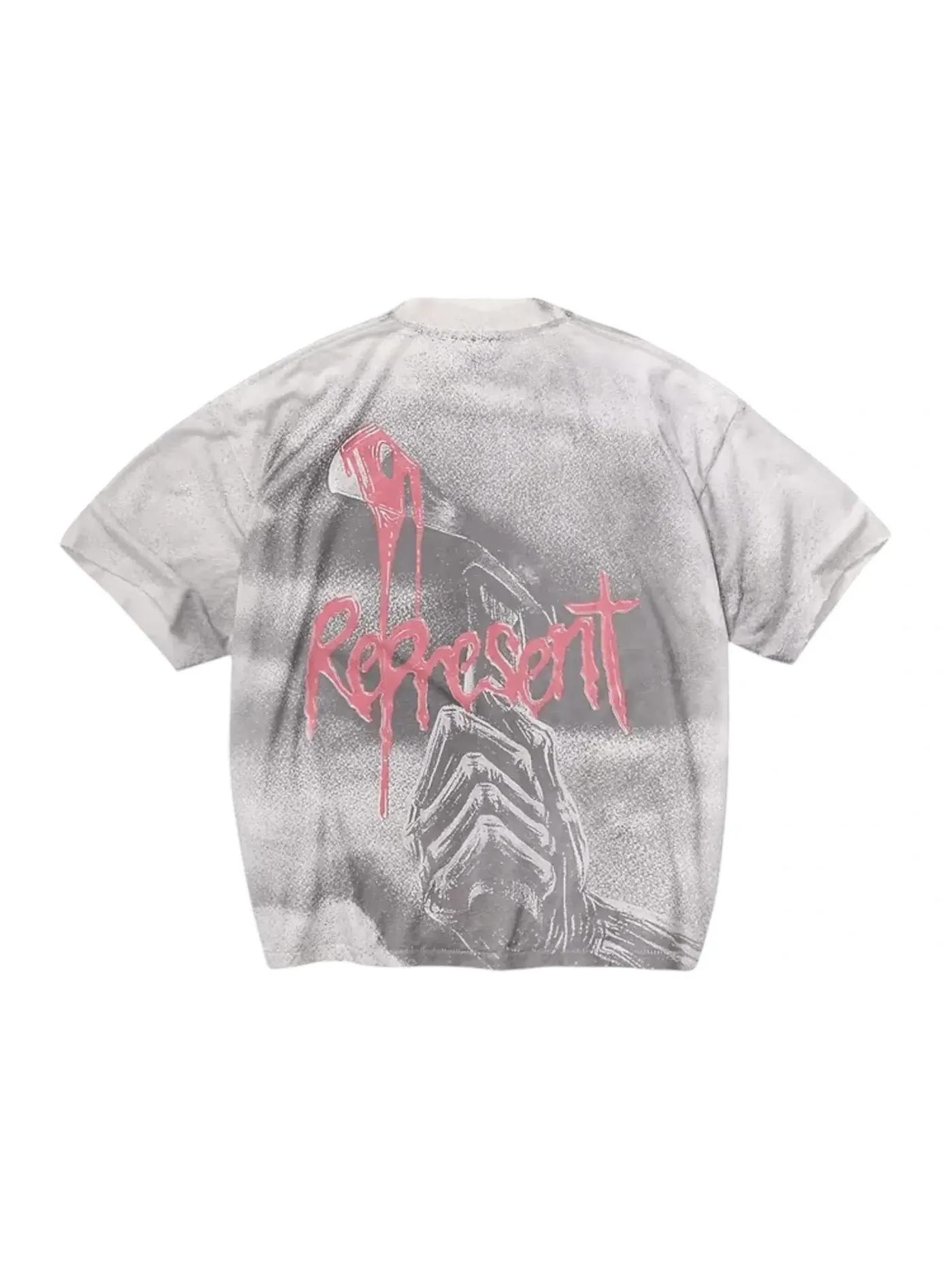 Мужская футболка с принтом Iron Maiden Killers T-shirt Represent — изображение 2 из 2, белый