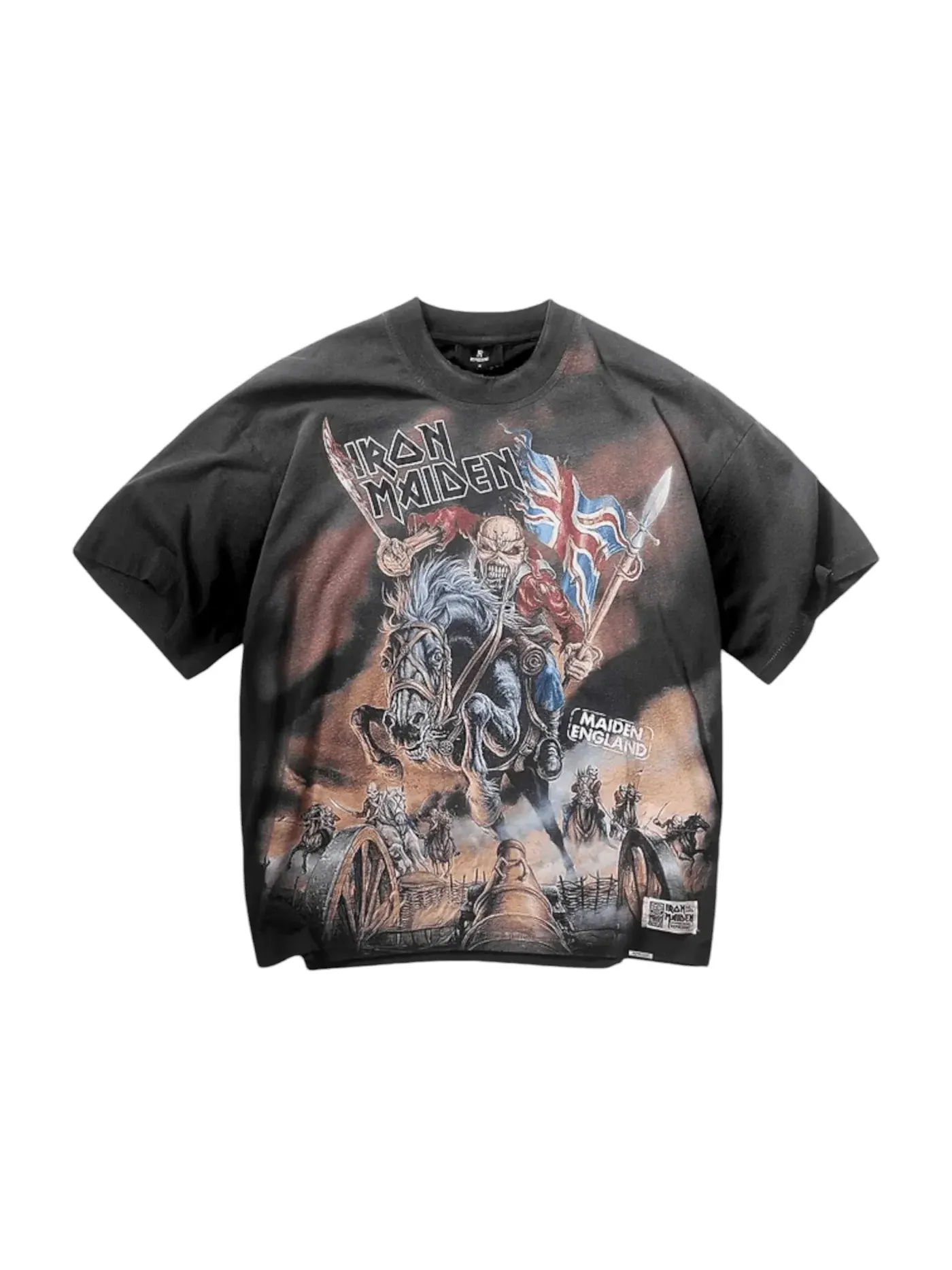 Мужская футболка с принтом Iron Maiden Steed Represent
