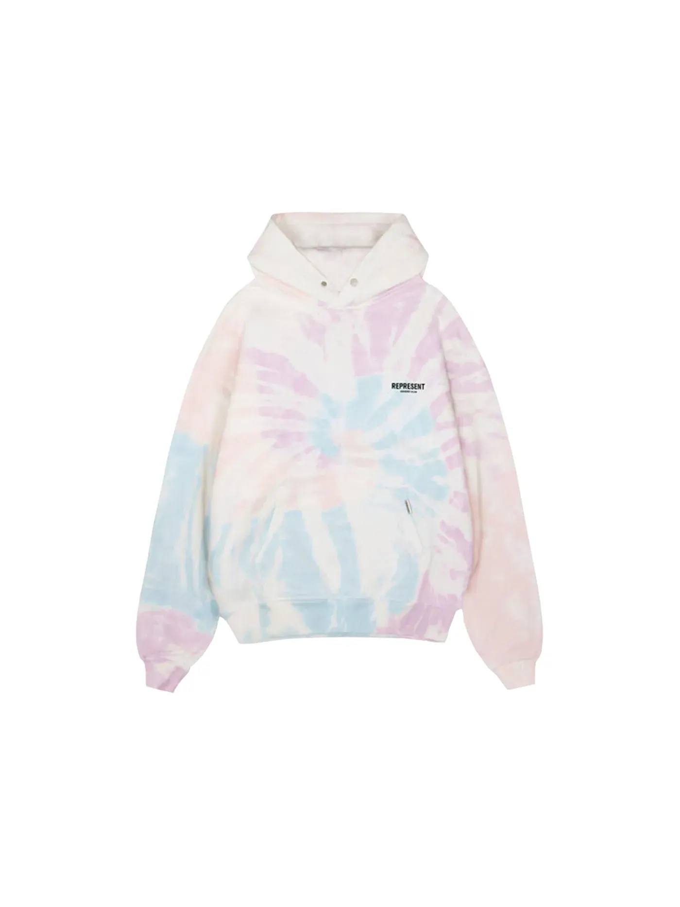 Детский худи с принтом Tie Dye Hoodie Represent — изображение 1 из 2, мульти
