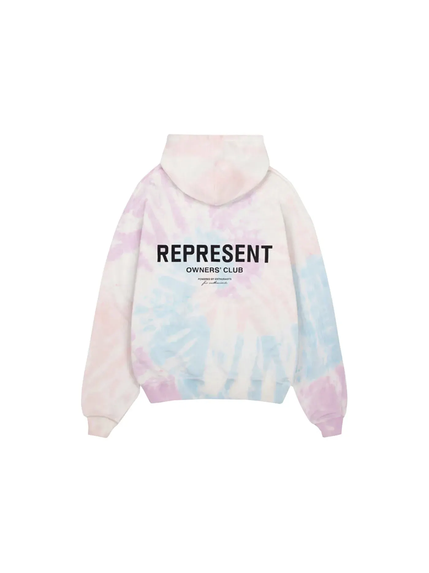 Детский худи с принтом Tie Dye Hoodie Represent — изображение 2 из 2, мульти