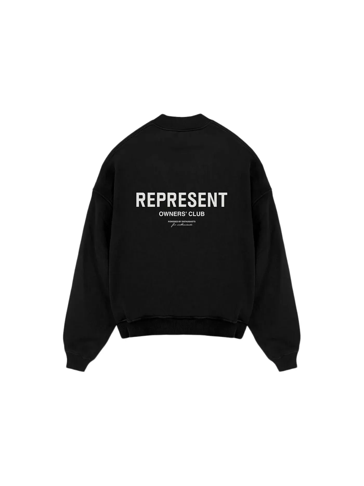 Мужской свитер с логотипом Owner's Club Represent — изображение 2 из 2, черный