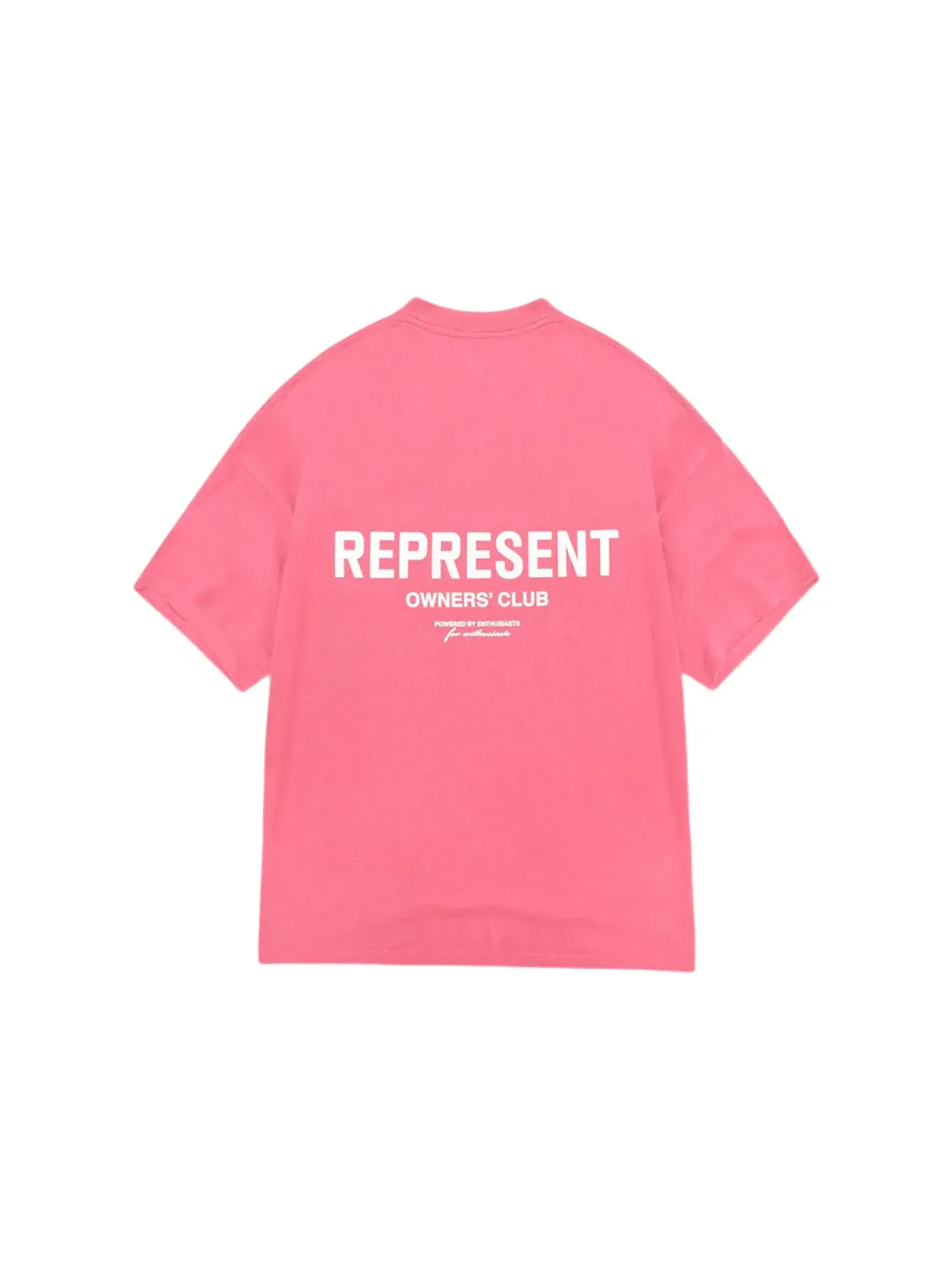 Мужская футболка с принтом Owners Club T-Shirt Represent — изображение 2 из 2, розовый бубльгум