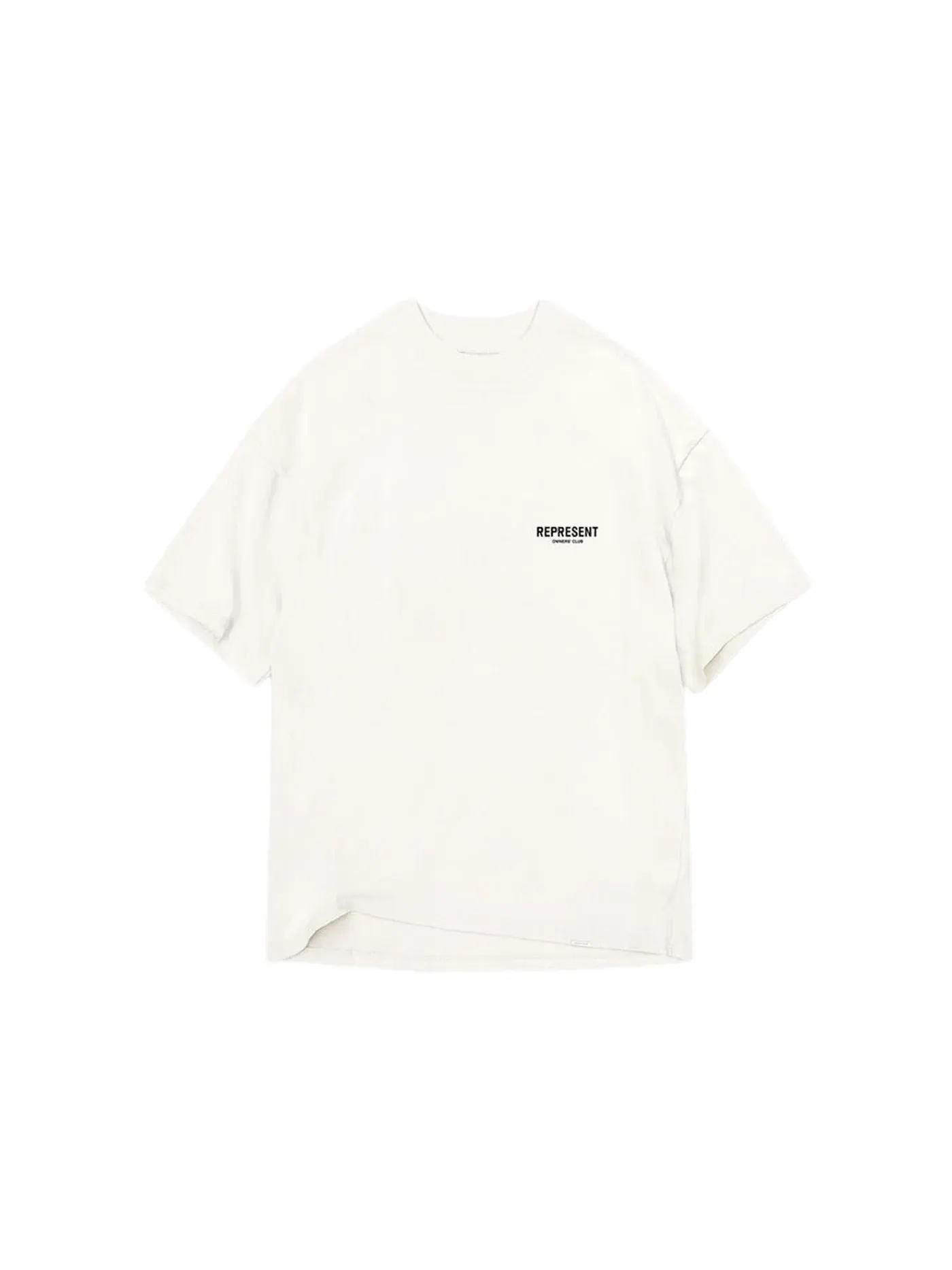 Мужская футболка с принтом Owner's Club T-Shirt Represent — изображение 1 из 2, белый/черный