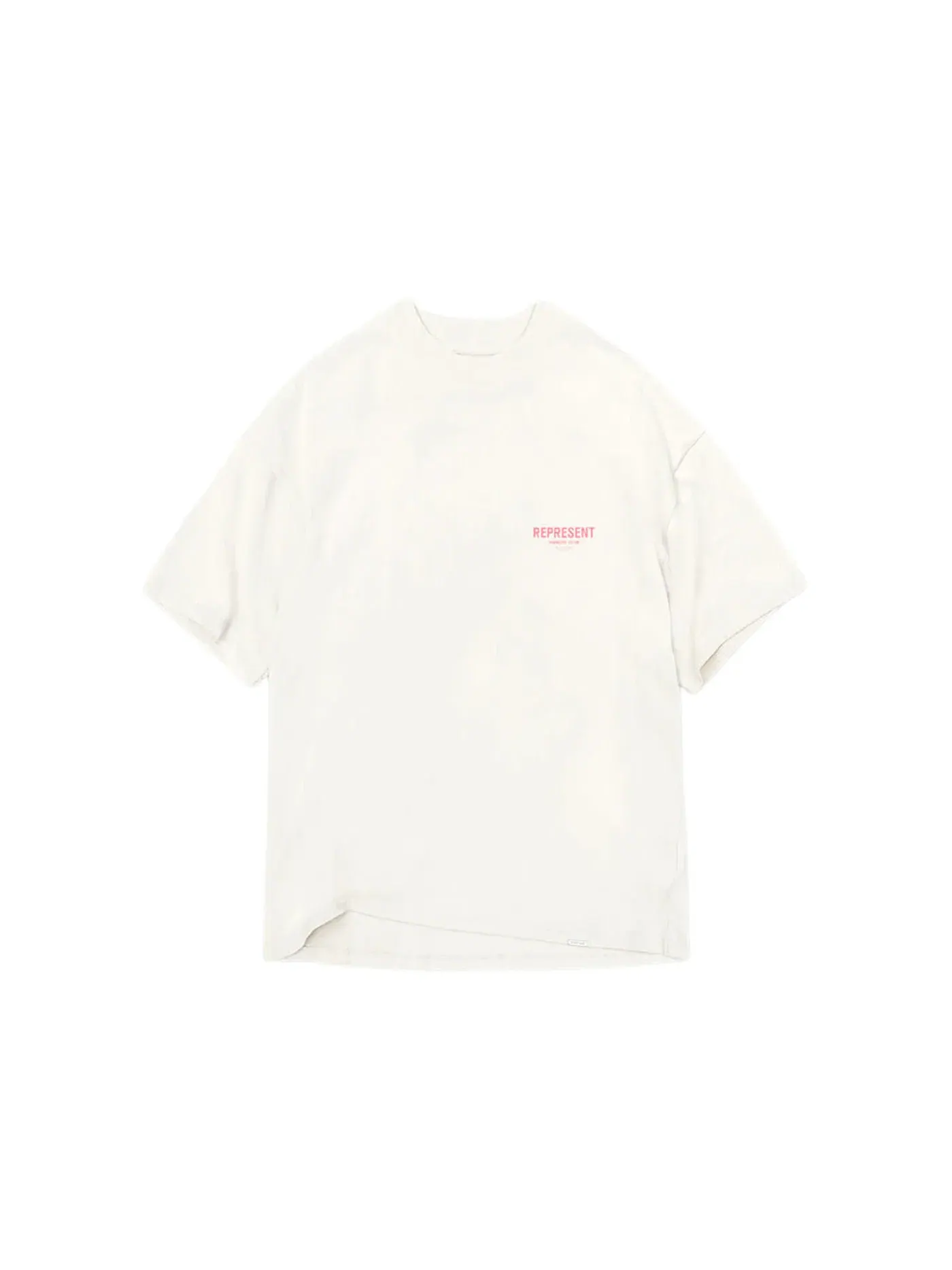 Мужская футболка с принтом T-Shirt Represent — изображение 1 из 2, белый