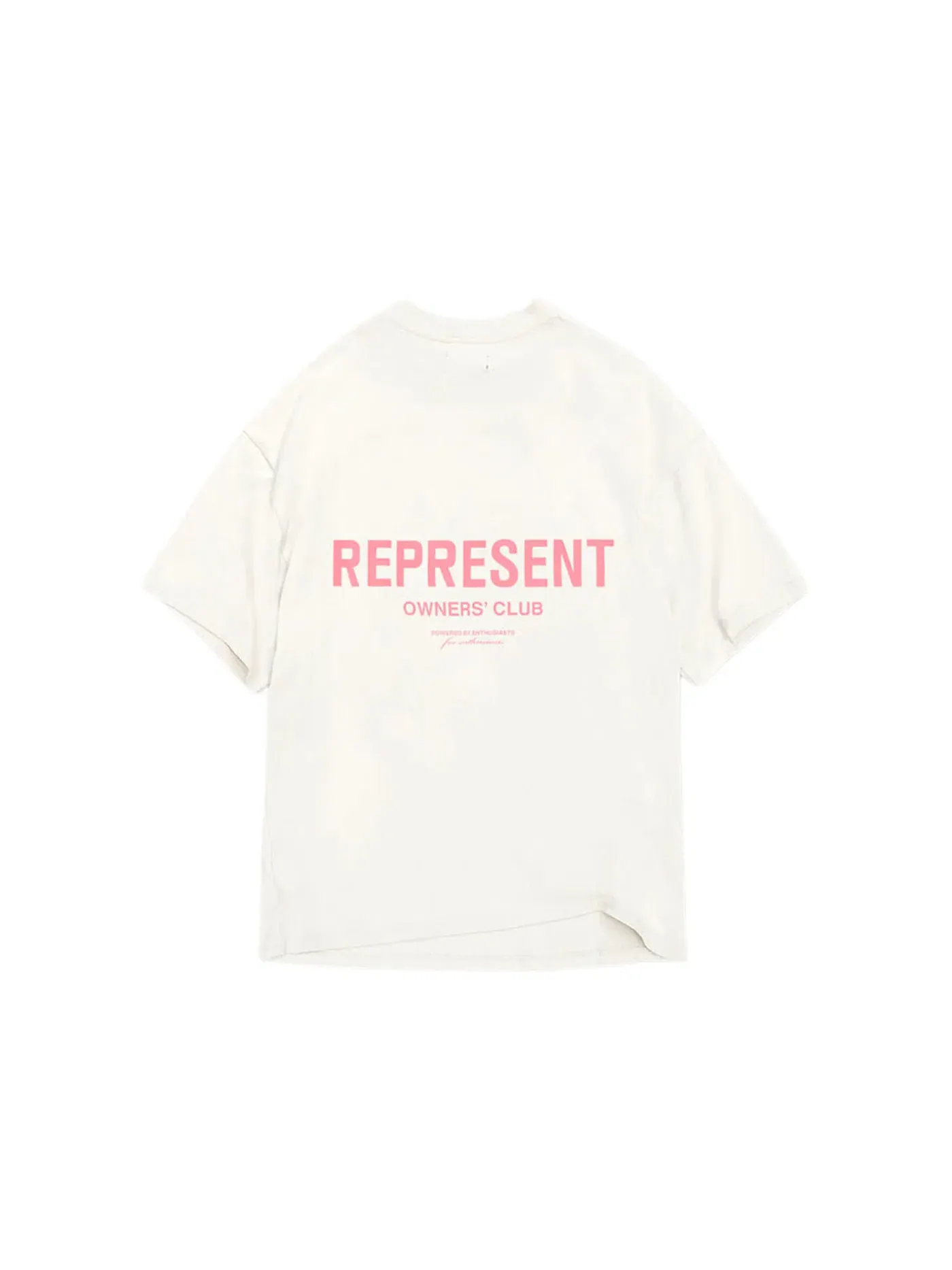 Мужская футболка с принтом T-Shirt Represent — изображение 2 из 2, белый
