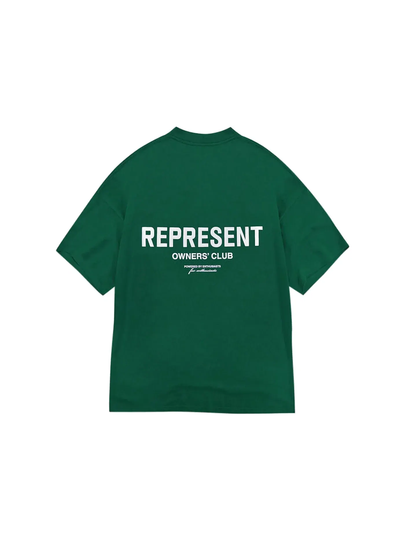 Мужская футболка с принтом Represent T-Shirt — изображение 2 из 2, зеленый/белый