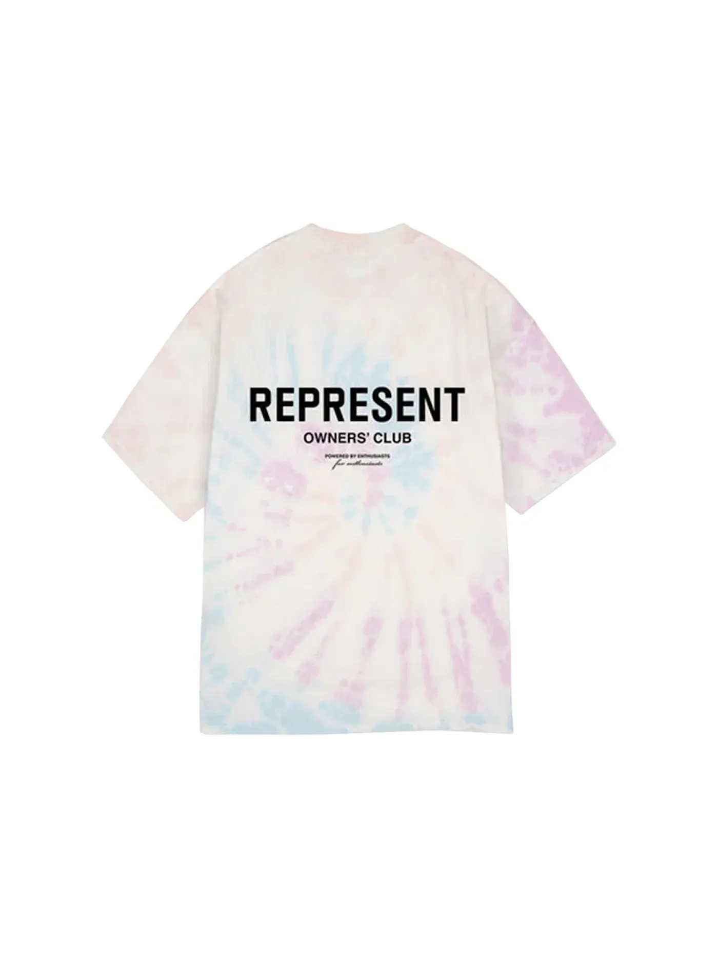 Футболка с принтом Tie Dye Represent — изображение 2 из 2, мульти