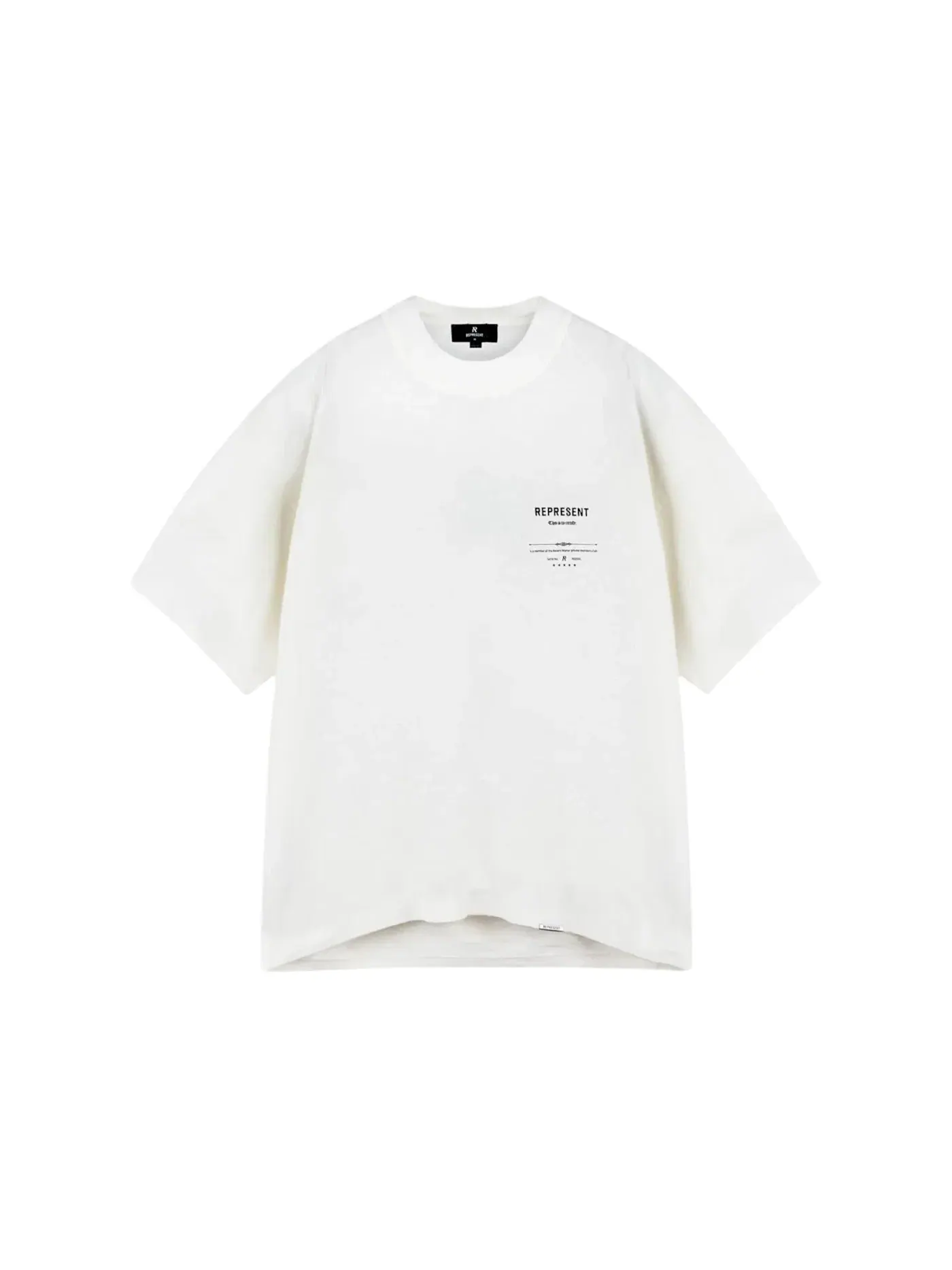 Мужская футболка с принтом Represent T-shirt — изображение 1 из 2, белый