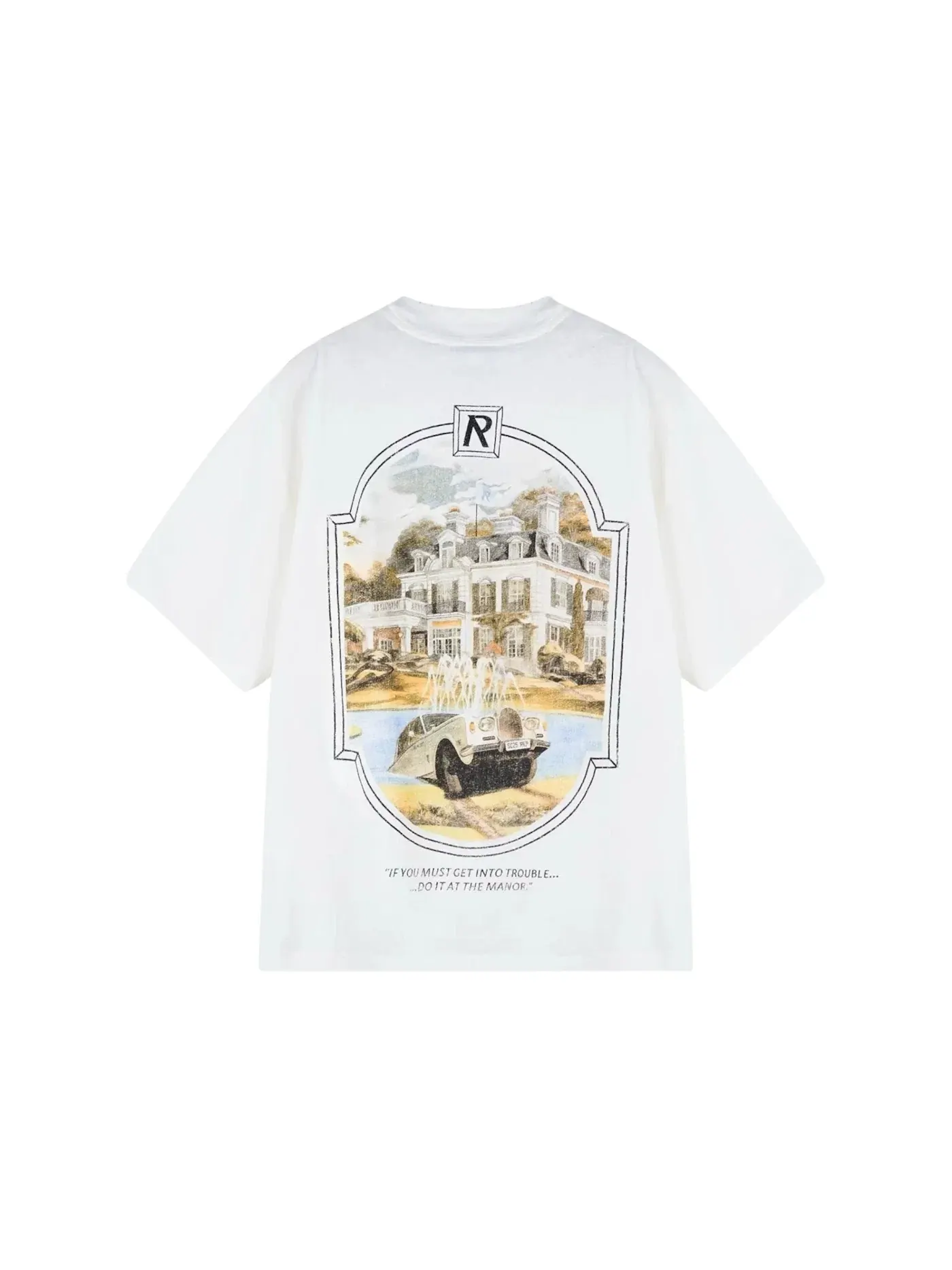 Мужская футболка с принтом Represent T-shirt — изображение 2 из 2, белый