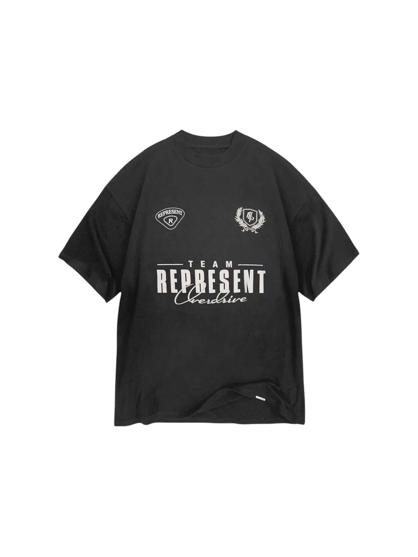 Мужская футболка с принтом Tee Represent — изображение 1 из 1, черный