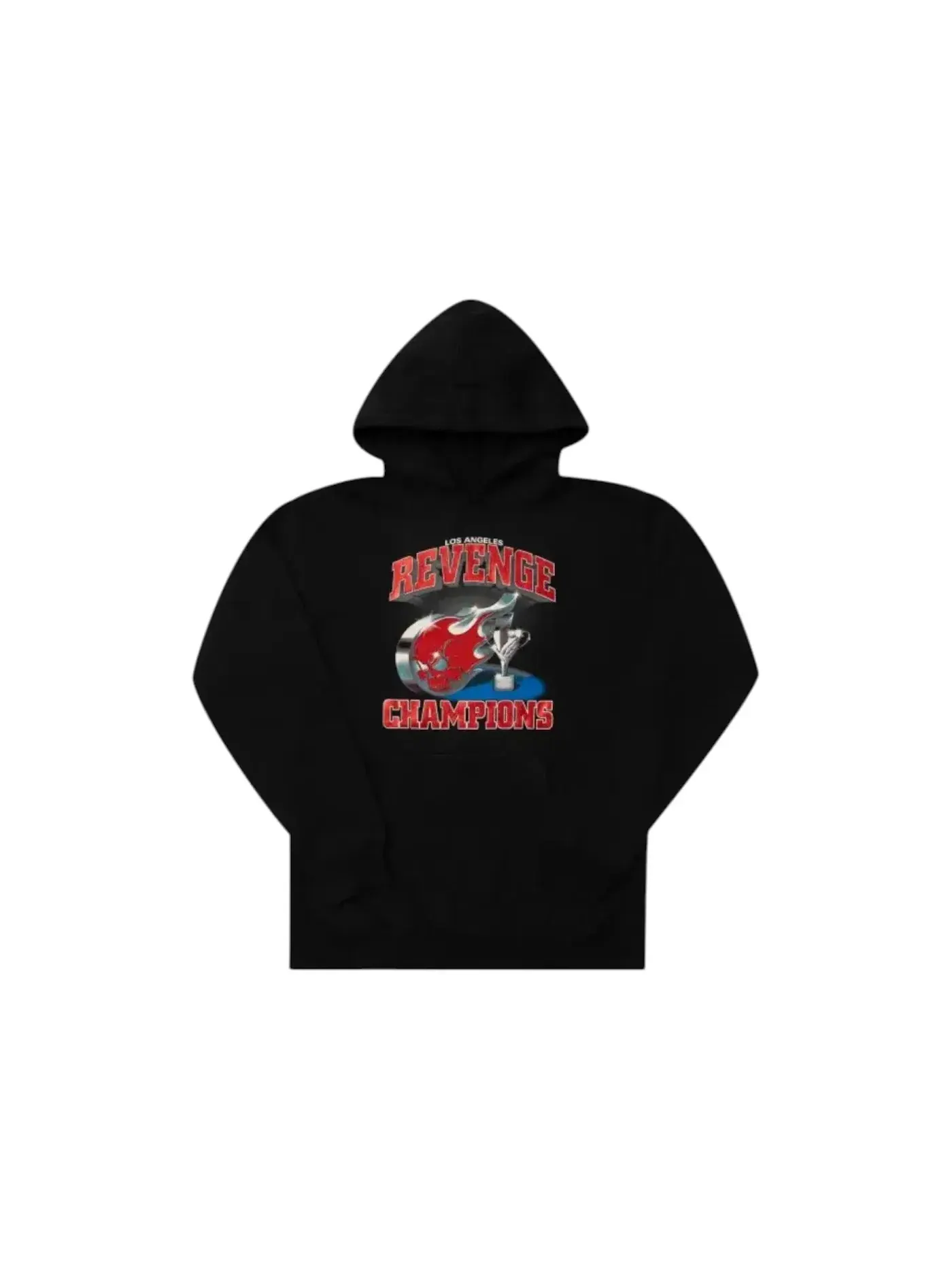 Мужская худи с принтом Revenge Champions Trophy Hoodie — изображение 1 из 1, черный