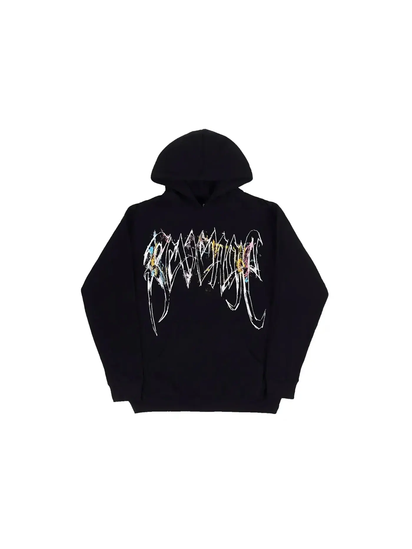 Мужской худи с принтом Revenge Hoodie — изображение 1 из 2, черный