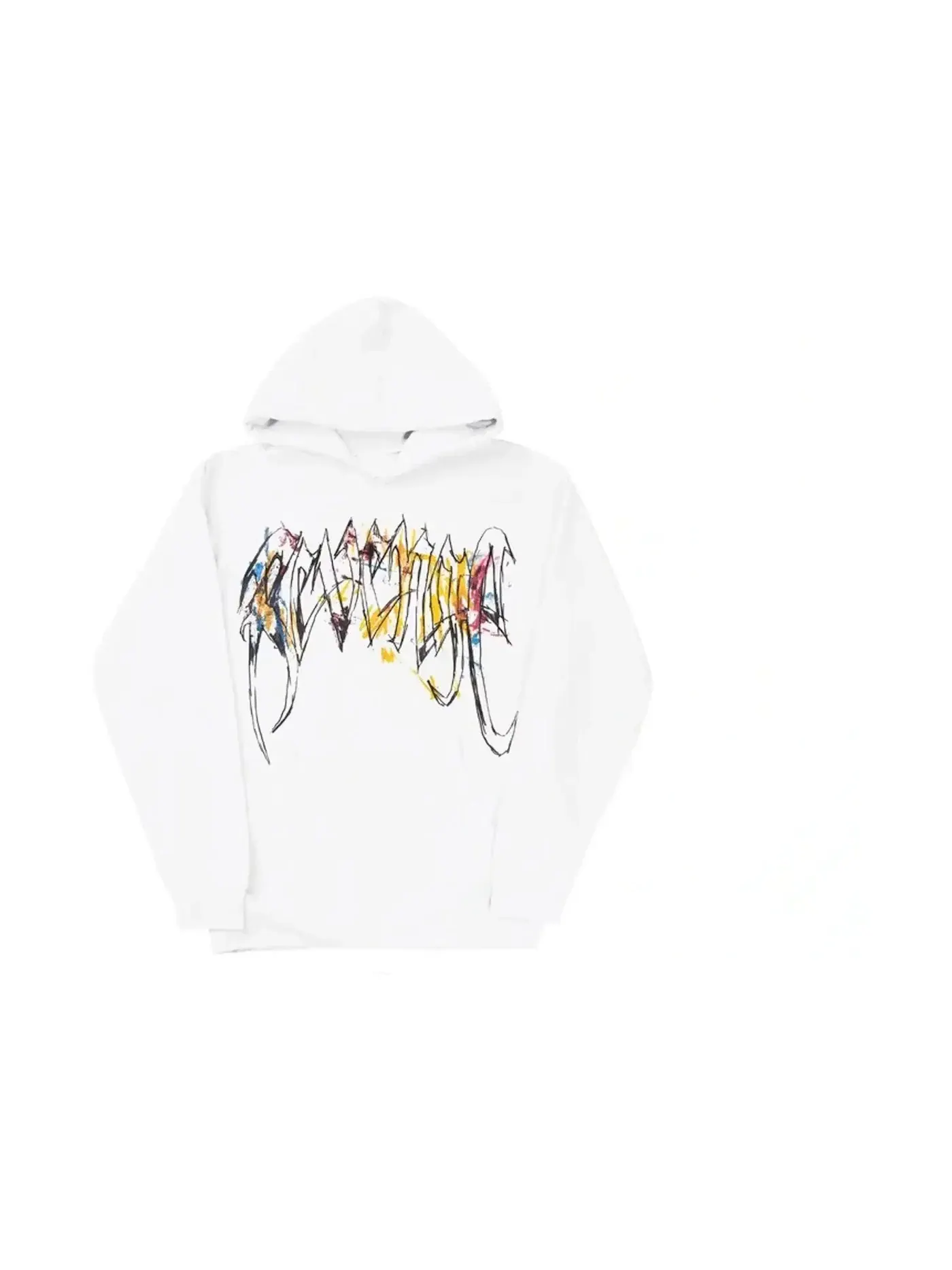 Мужская худи с принтом Revenge Hoodie — изображение 1 из 2, белый