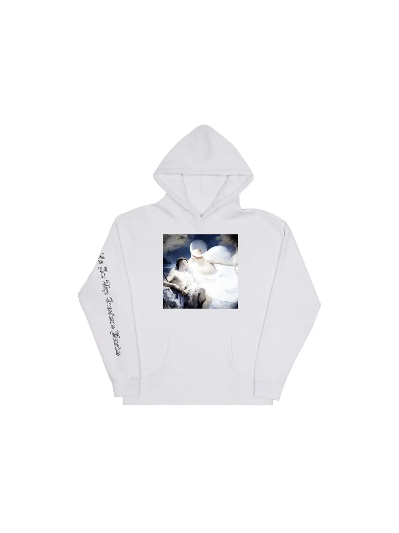 Мужская худи с принтом Revenge Hoodie — изображение 1 из 2, белый