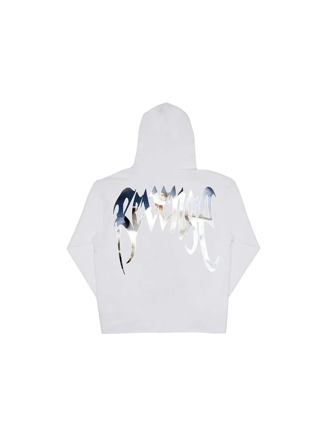 Мужская худи с принтом Revenge Hoodie — изображение 2 из 2, белый