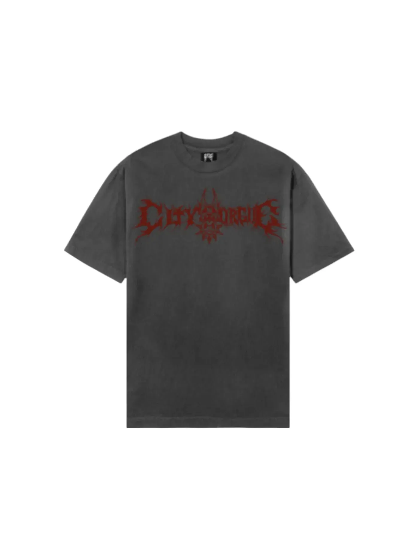 Мужская футболка с принтом Revenge Metal Tour T-shirt Revenge — изображение 1 из 1, черный/красный