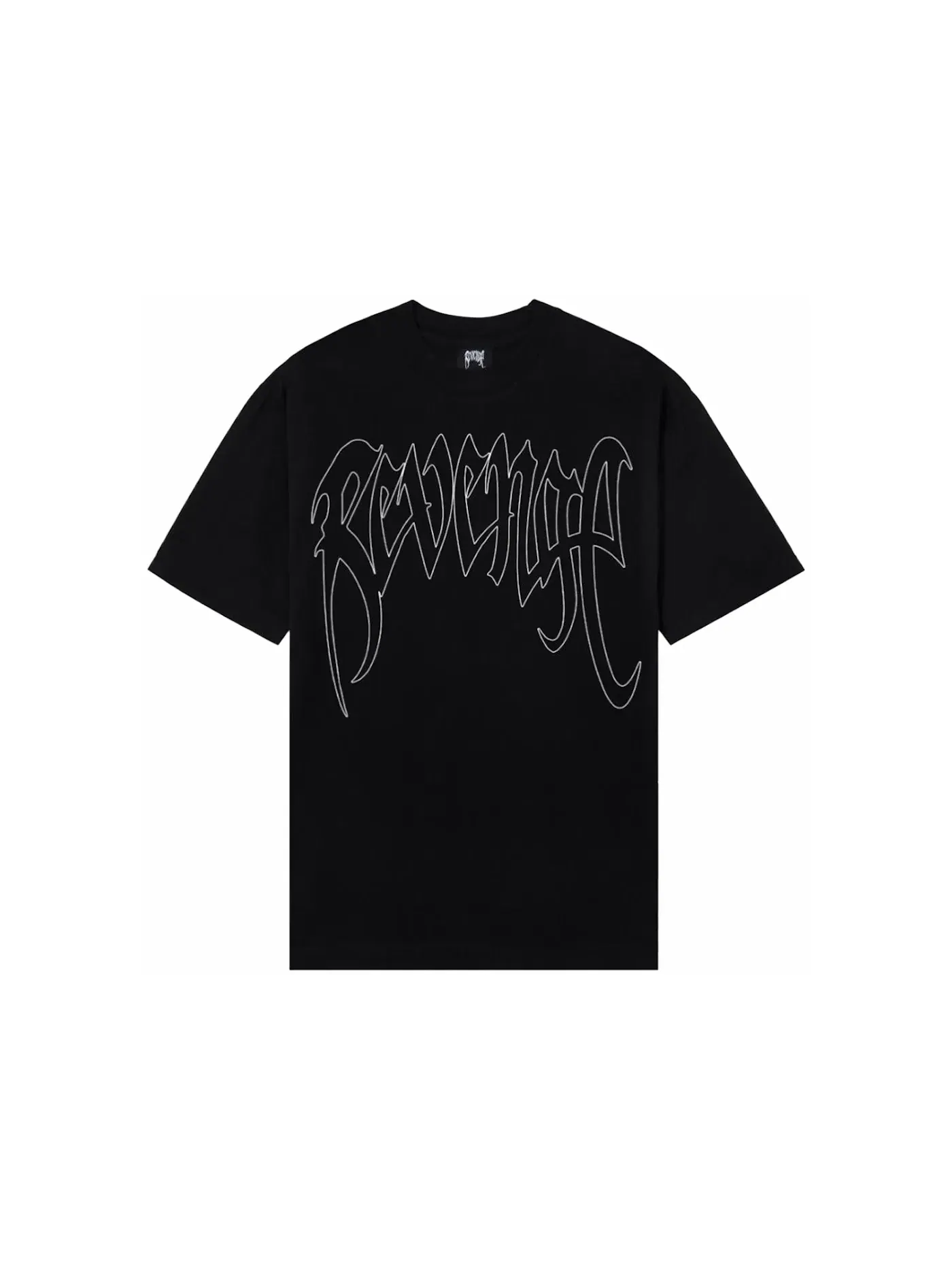 Мужская футболка с принтом Revenge Outline Tee Revenge — изображение 1 из 1, черный
