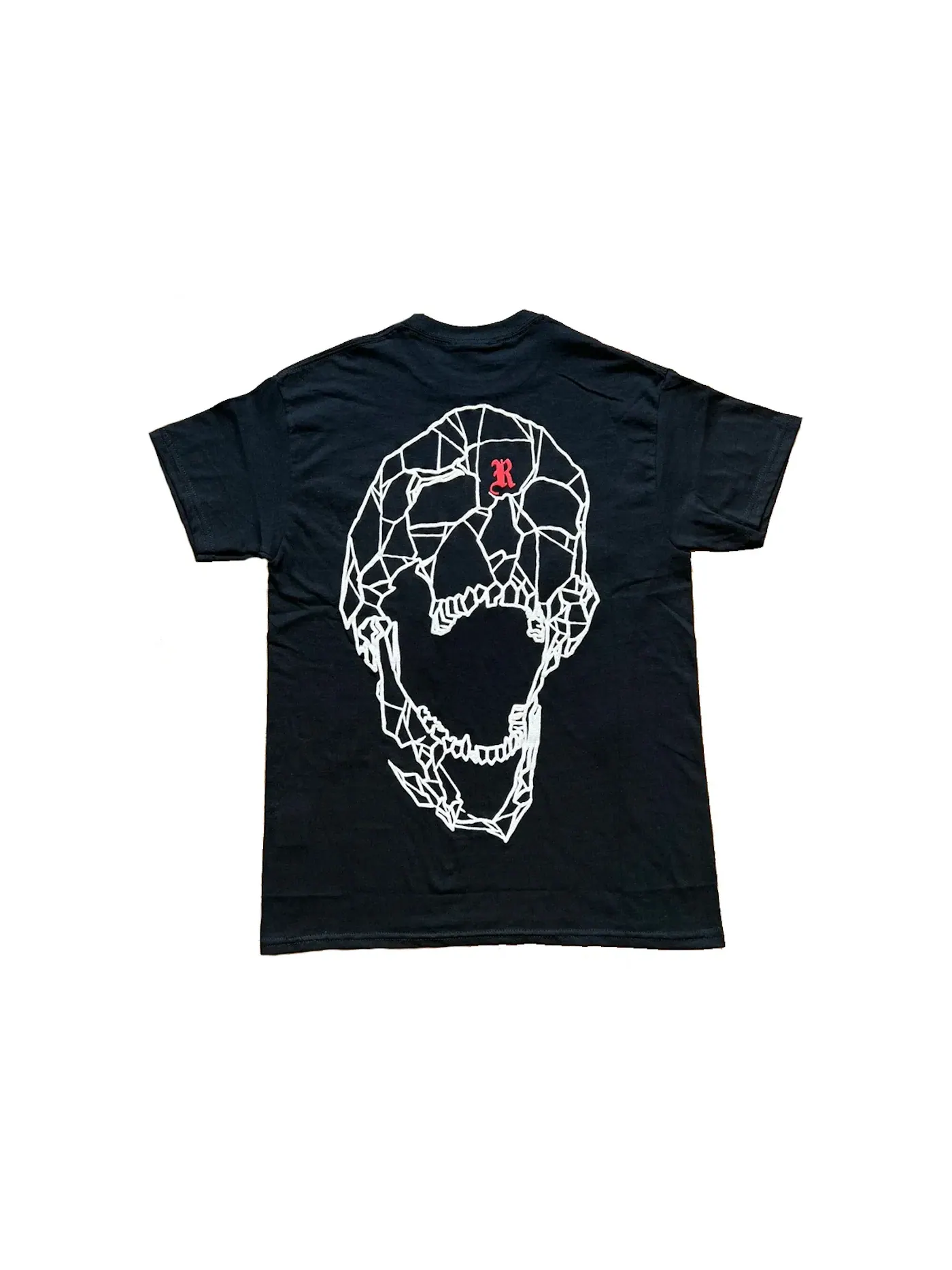 Мужская футболка с принтом Revenge T-shirt — изображение 2 из 2, черный/красный