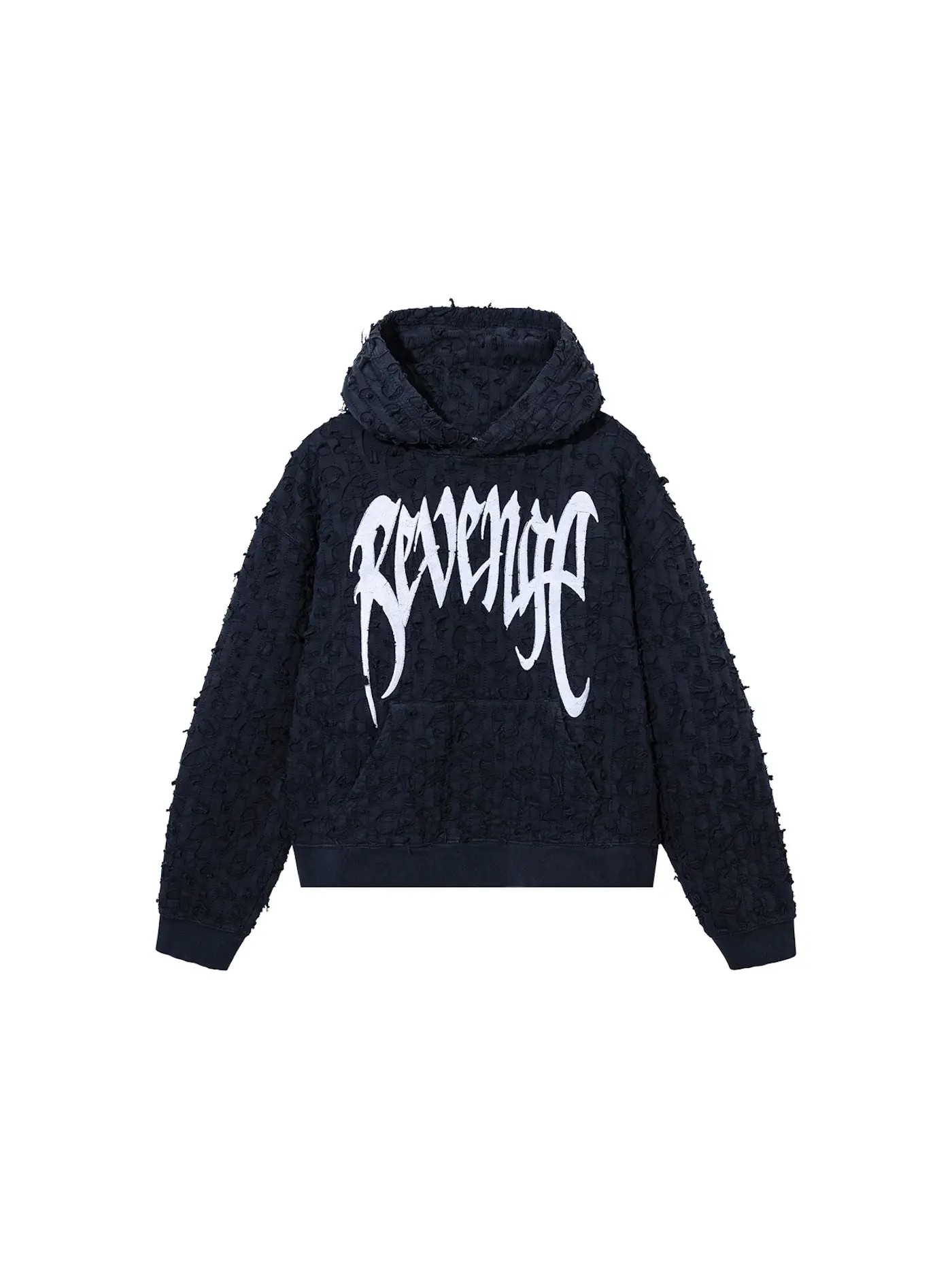 Мужская худи с принтом Revenge Hoodie — изображение 1 из 2, темно-синий/белый