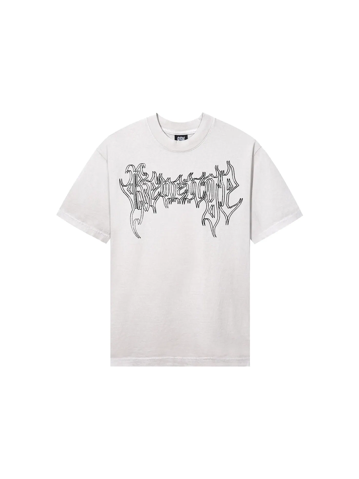 Мужская футболка с принтом Revenge x City Morgue Reaper Tee — изображение 1 из 2, цементный