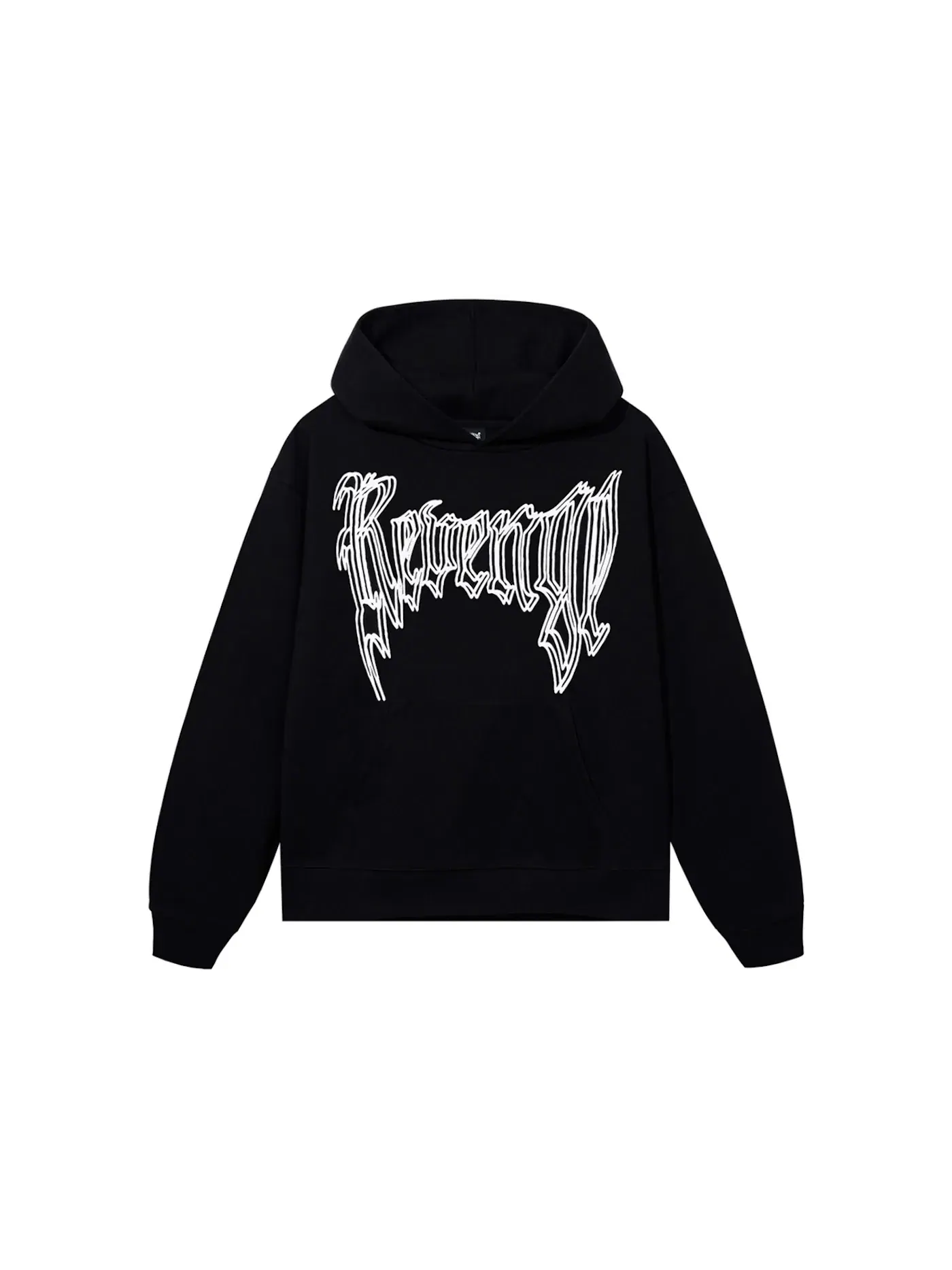 Мужская худи с принтом Revenge I Need Jesus Hoodie — изображение 1 из 2, черный