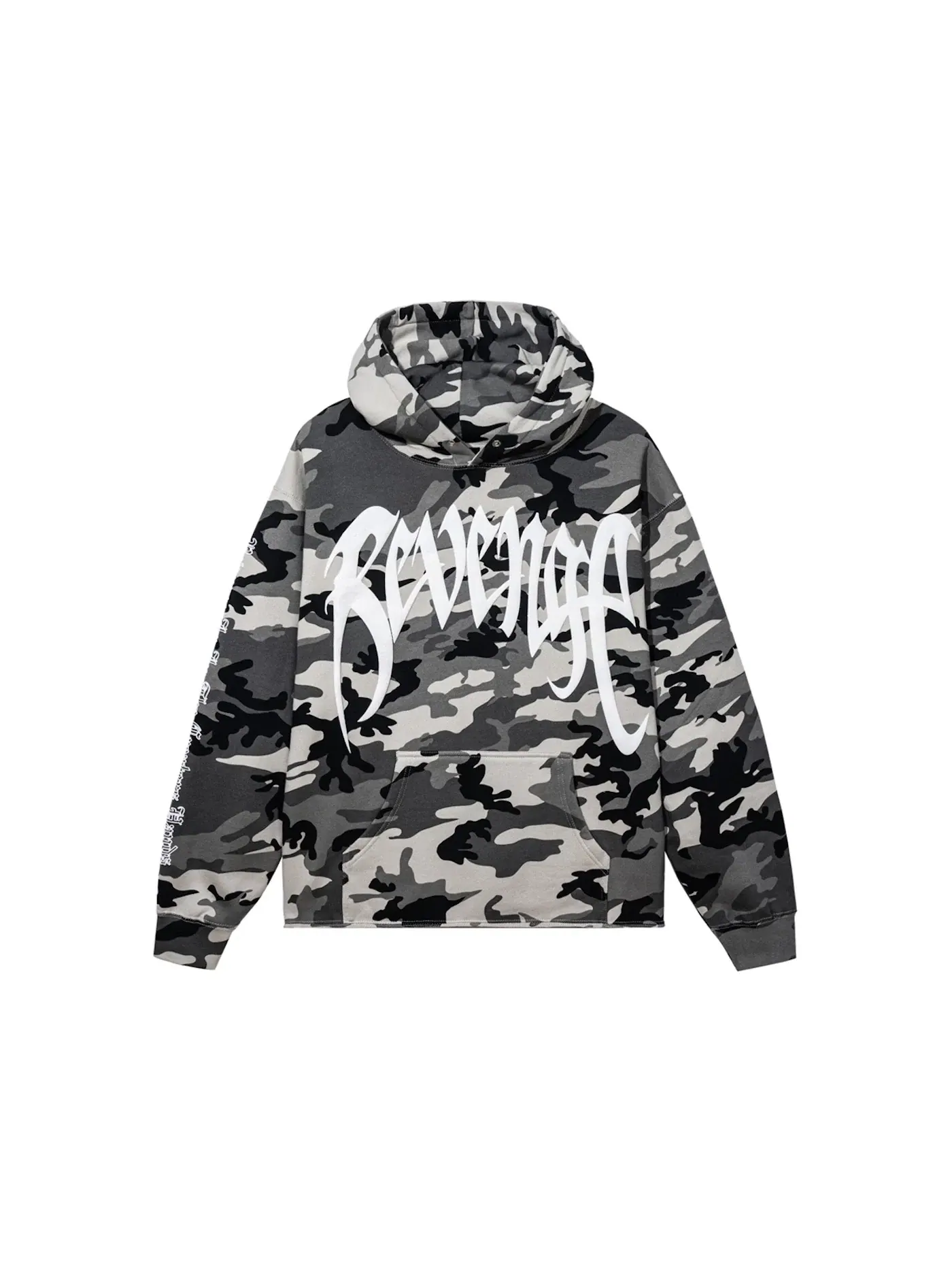 Мужская худи с камуфляжным принтом Revenge Hoodie — изображение 1 из 2, снежный камуфляж