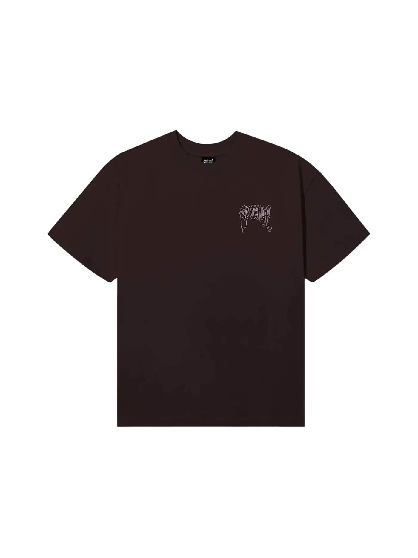 Мужская футболка с принтом Revenge Tee — изображение 1 из 2, коричневый розовый