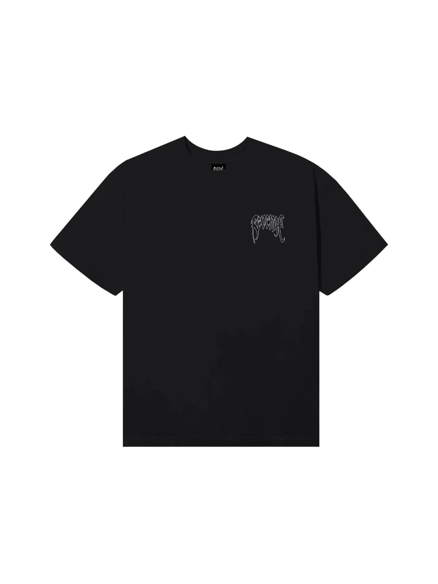 Мужская футболка с принтом Revenge Tee — изображение 1 из 2, черный/белый