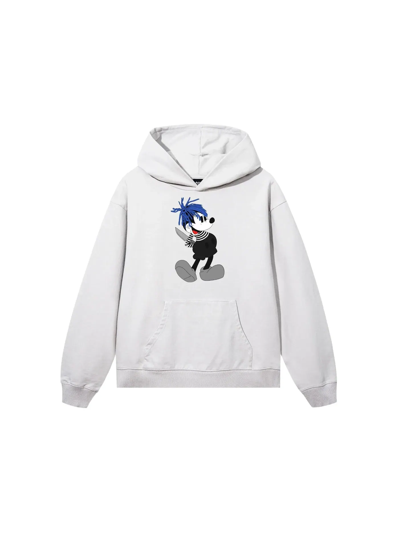 Мужская худи с принтом Revenge Hoodie — изображение 1 из 1, цементный